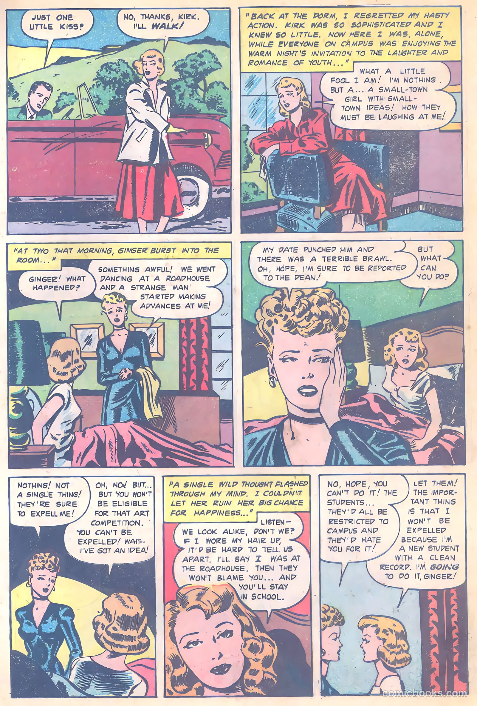Teen-Age Romances #7 (1949) — page 15 of 36
