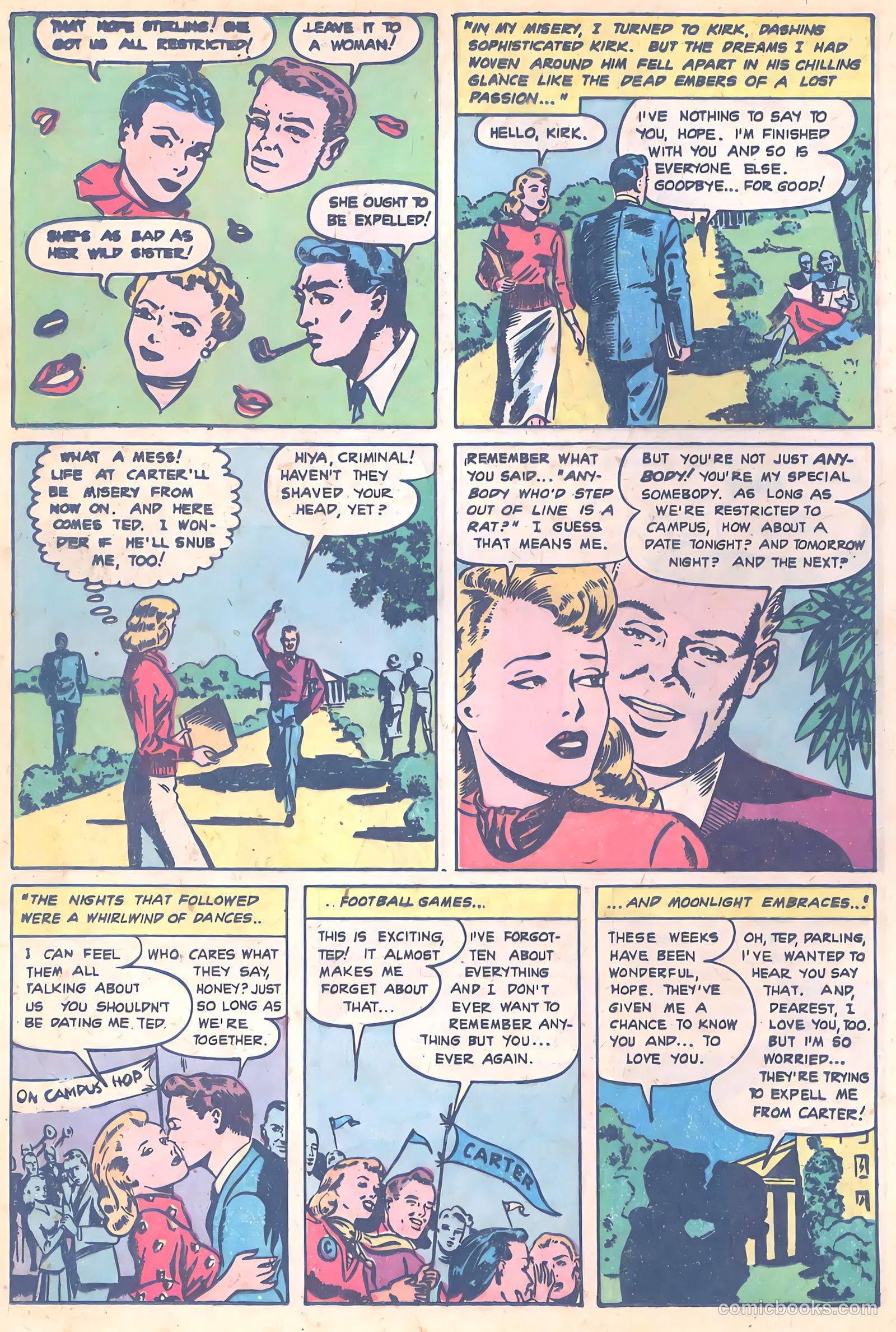 Teen-Age Romances #7 (1949) — page 16 of 36