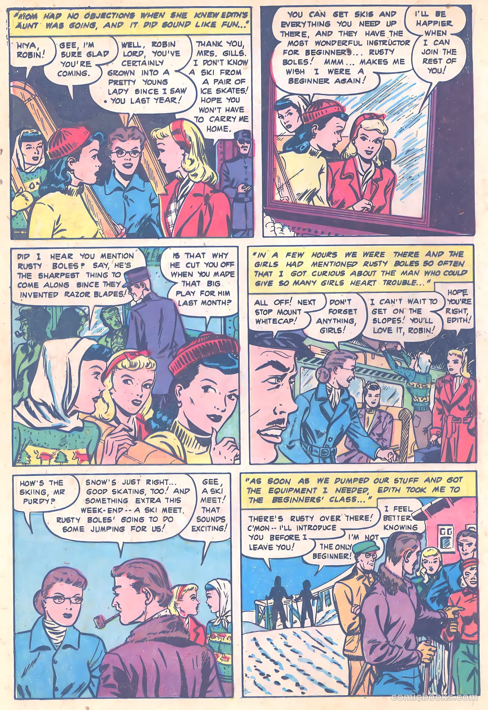 Teen-Age Romances #7 (1949) — page 20 of 36