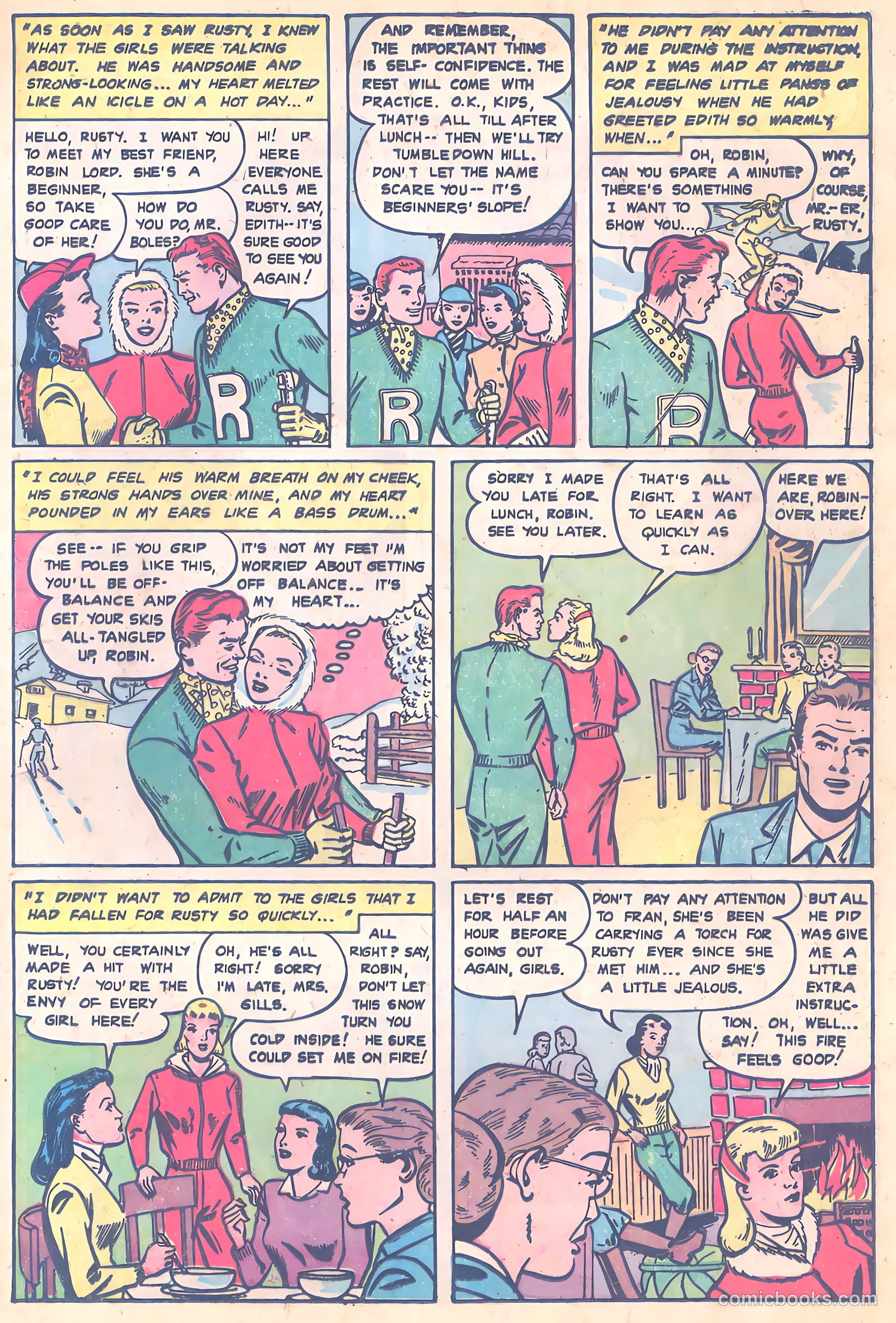 Teen-Age Romances #7 (1949) — page 21 of 36