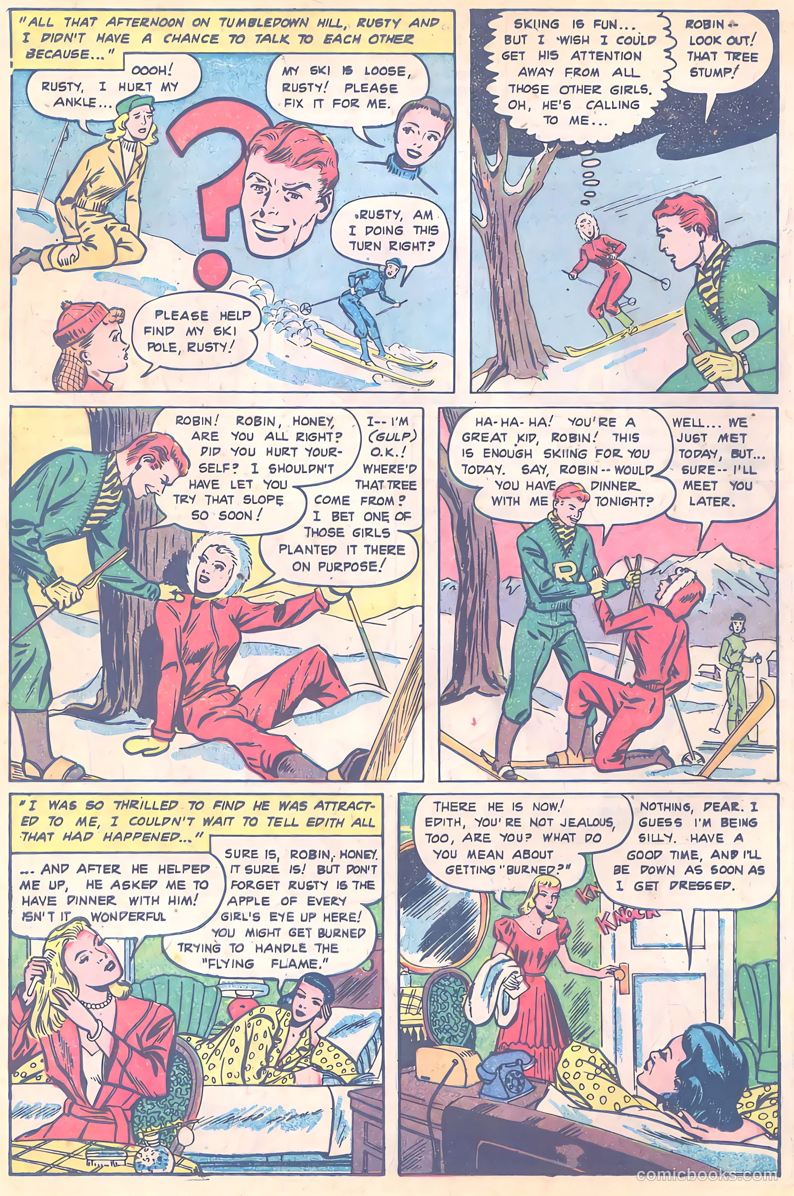 Teen-Age Romances #7 (1949) — page 22 of 36