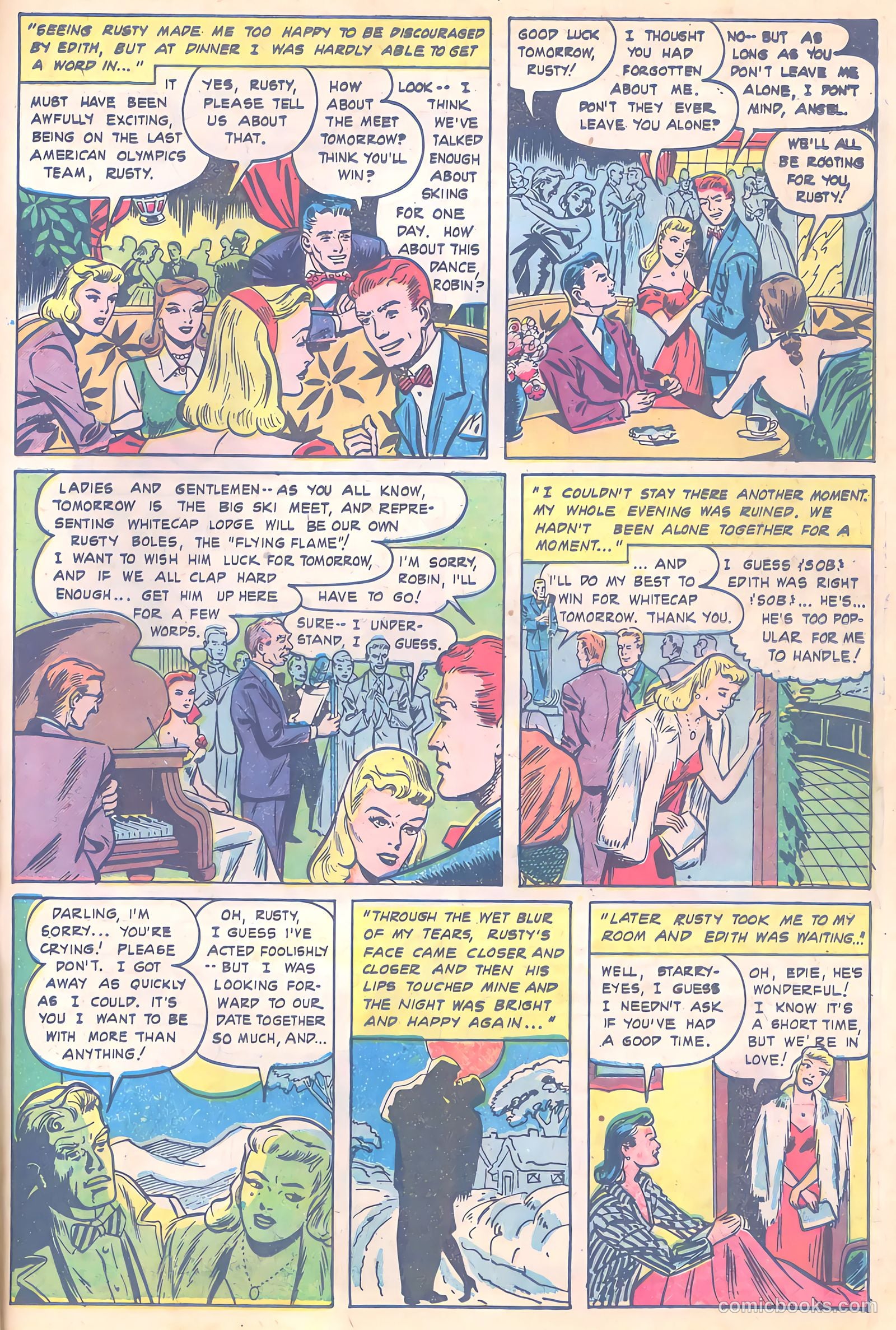 Teen-Age Romances #7 (1949) — page 23 of 36