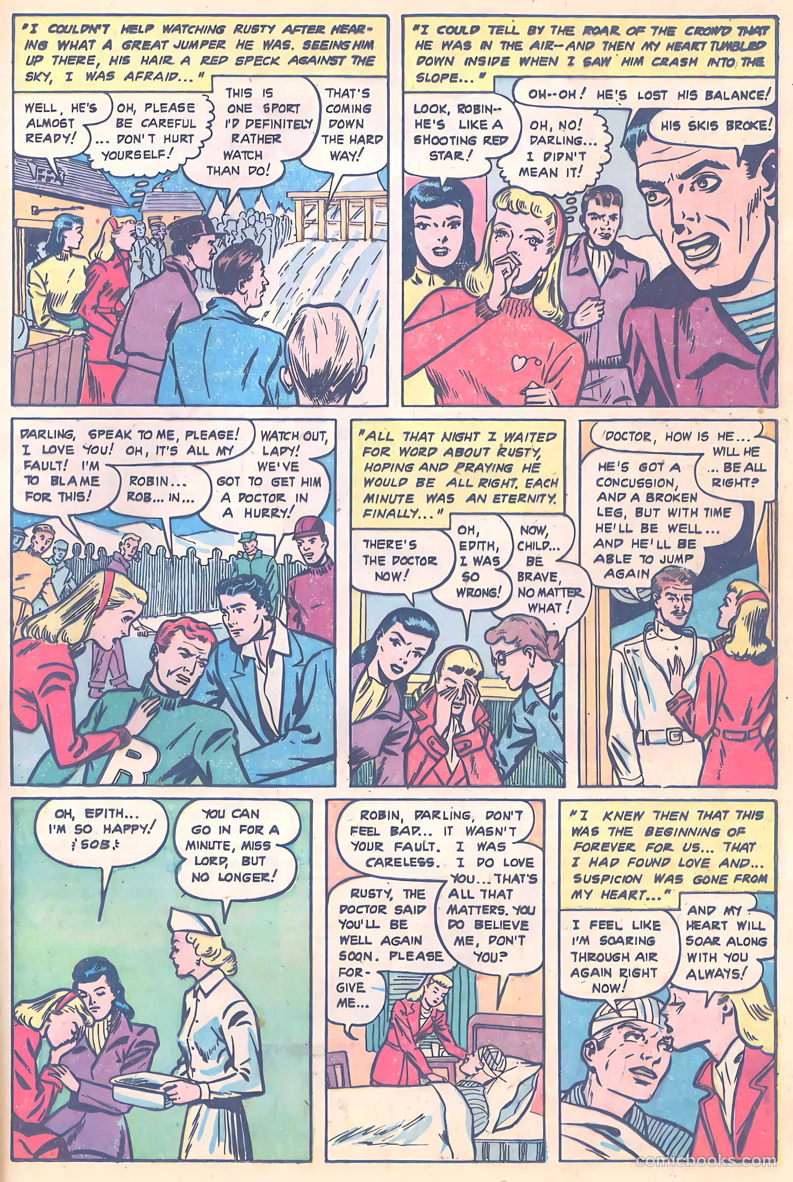 Teen-Age Romances #7 (1949) — page 25 of 36