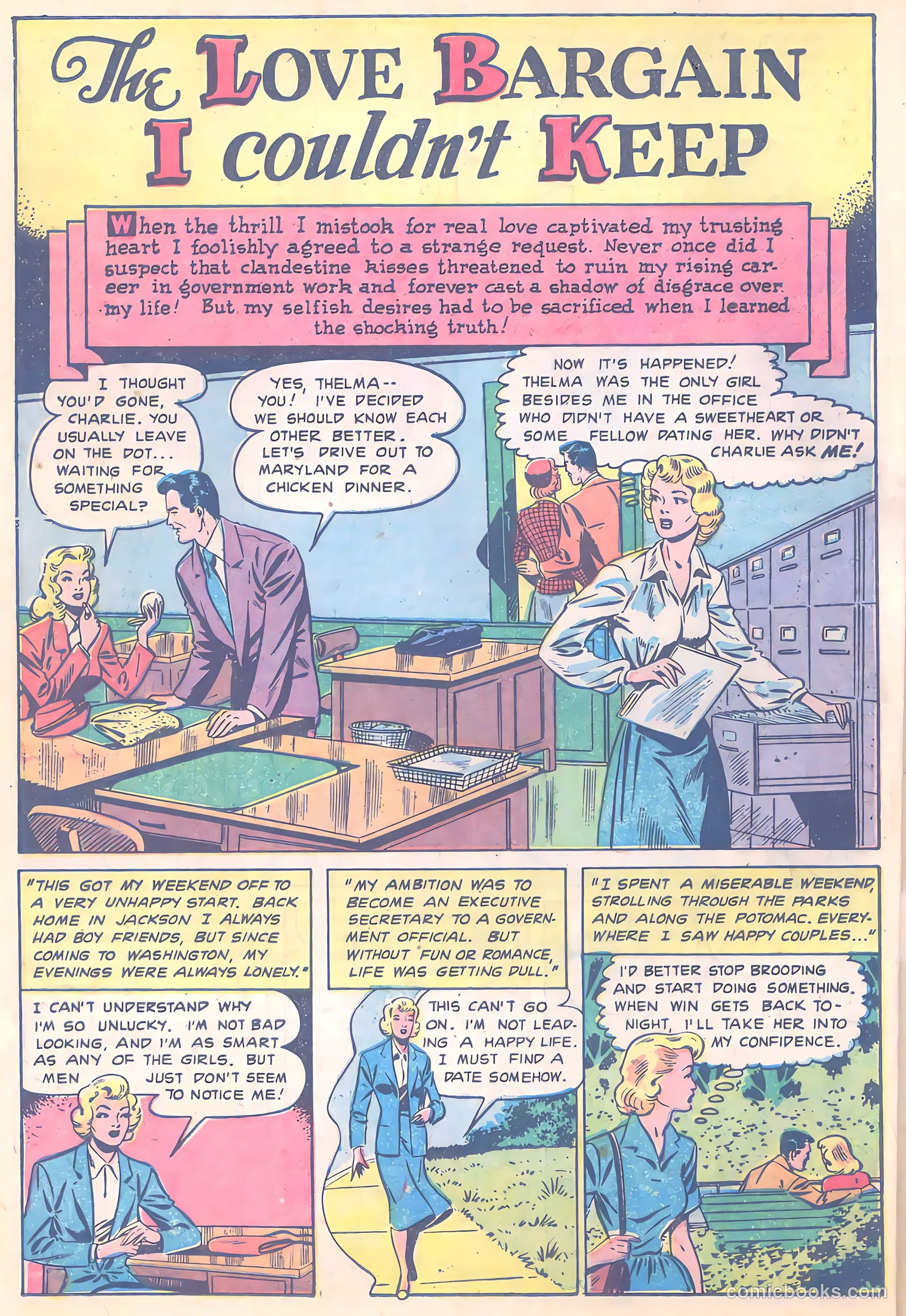 Teen-Age Romances #7 (1949) — page 26 of 36
