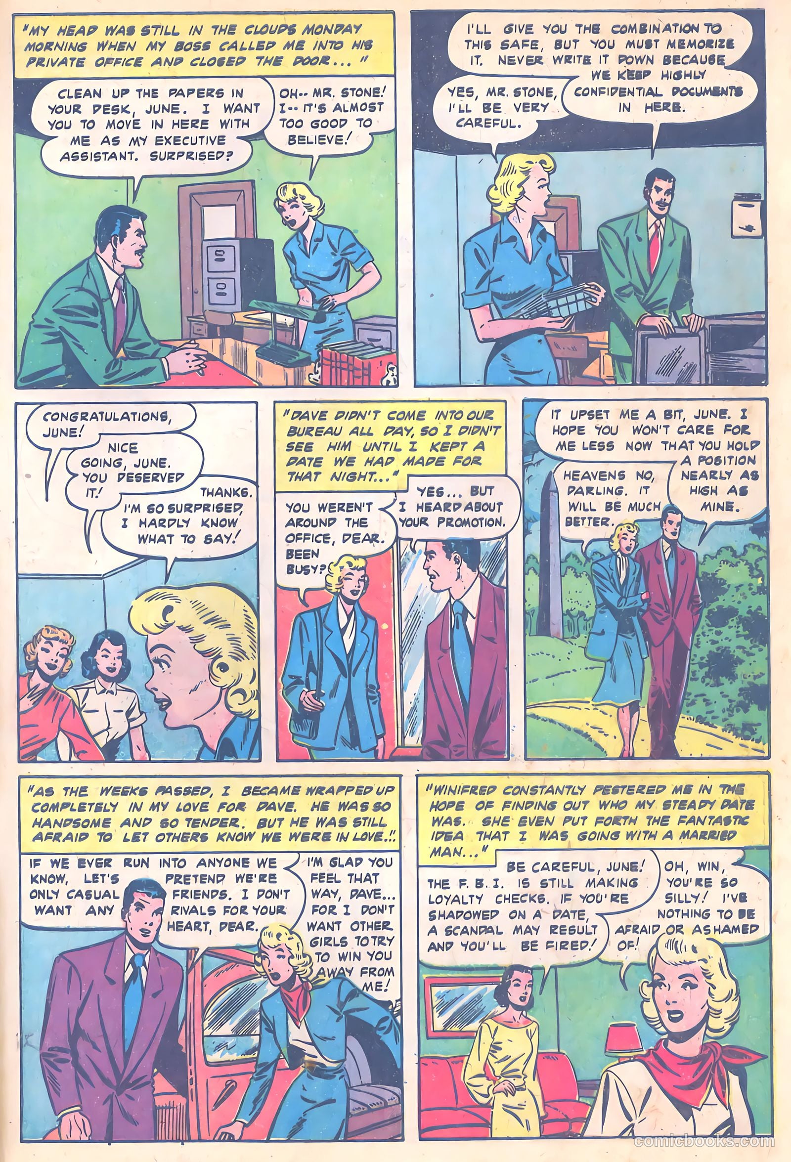 Teen-Age Romances #7 (1949) — page 29 of 36
