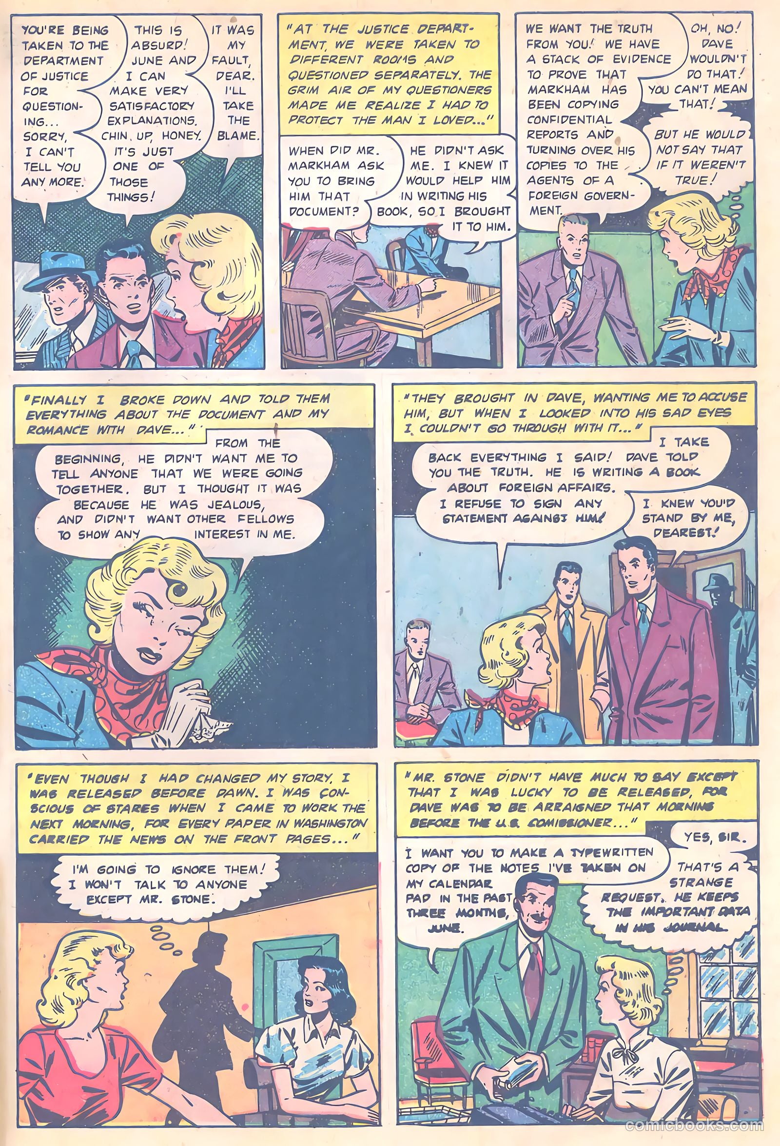 Teen-Age Romances #7 (1949) — page 31 of 36