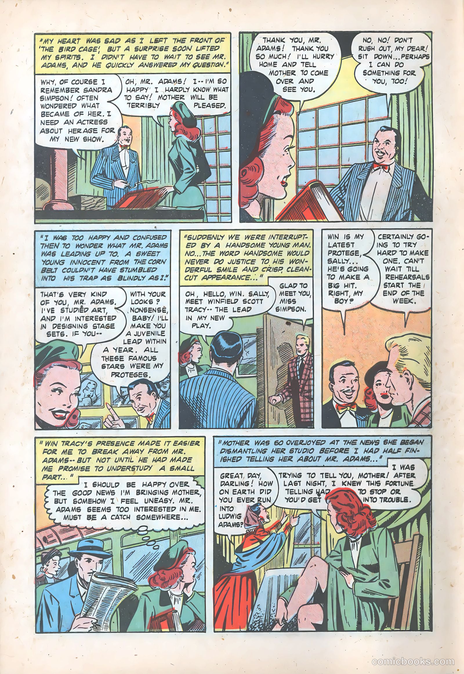 Teen-Age Romances #8 (1950) — page 6 of 36