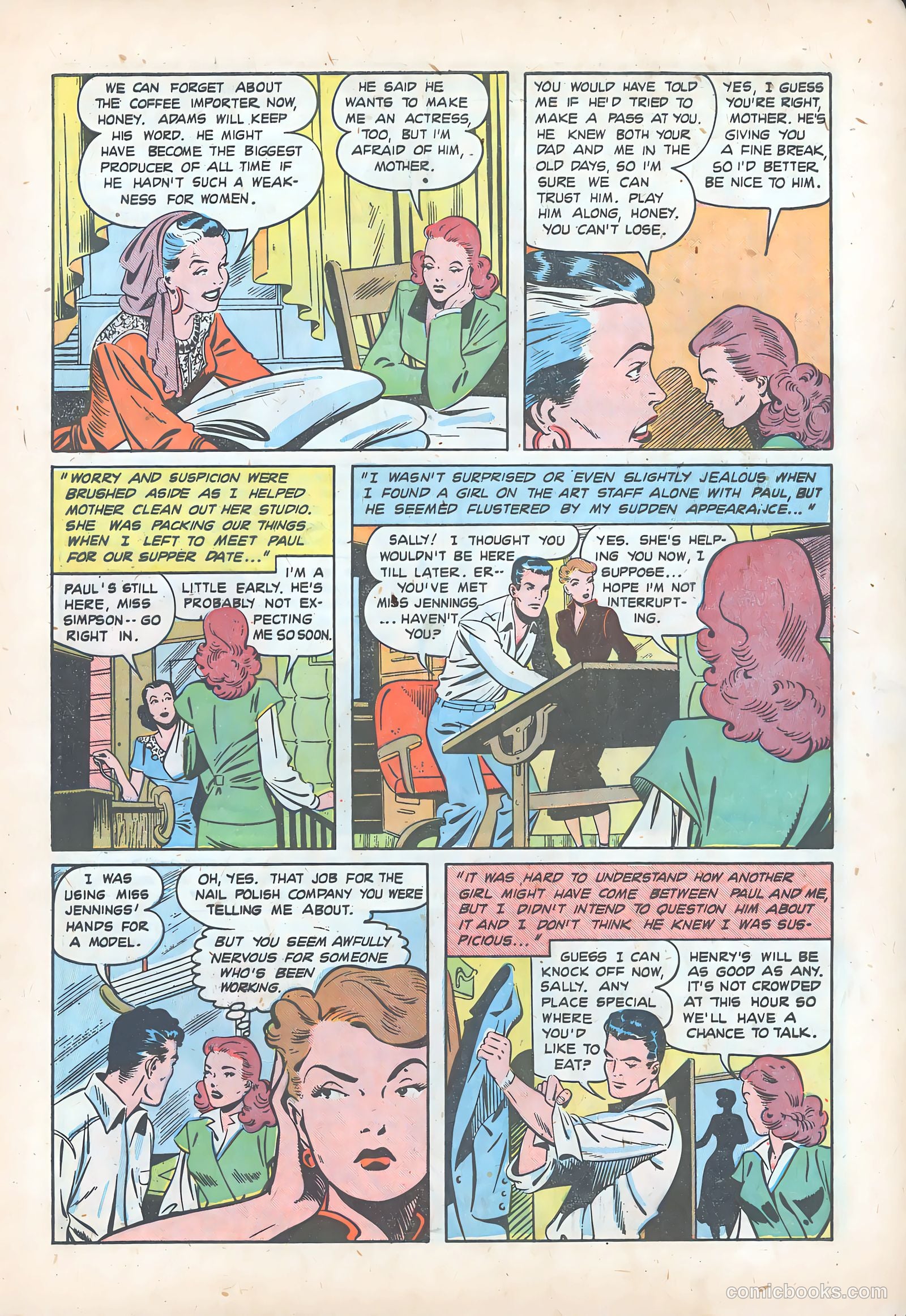 Teen-Age Romances #8 (1950) — page 7 of 36