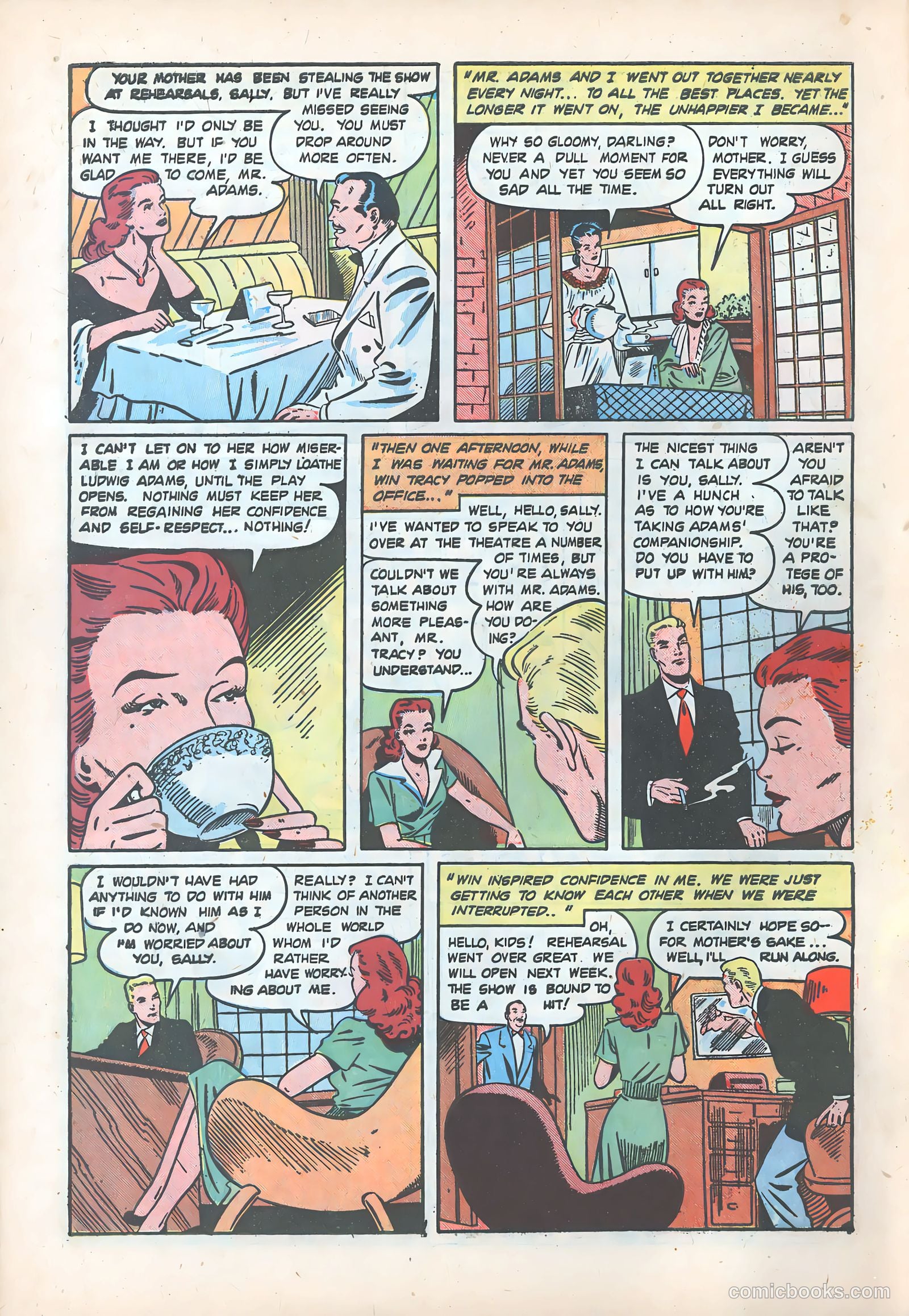 Teen-Age Romances #8 (1950) — page 10 of 36