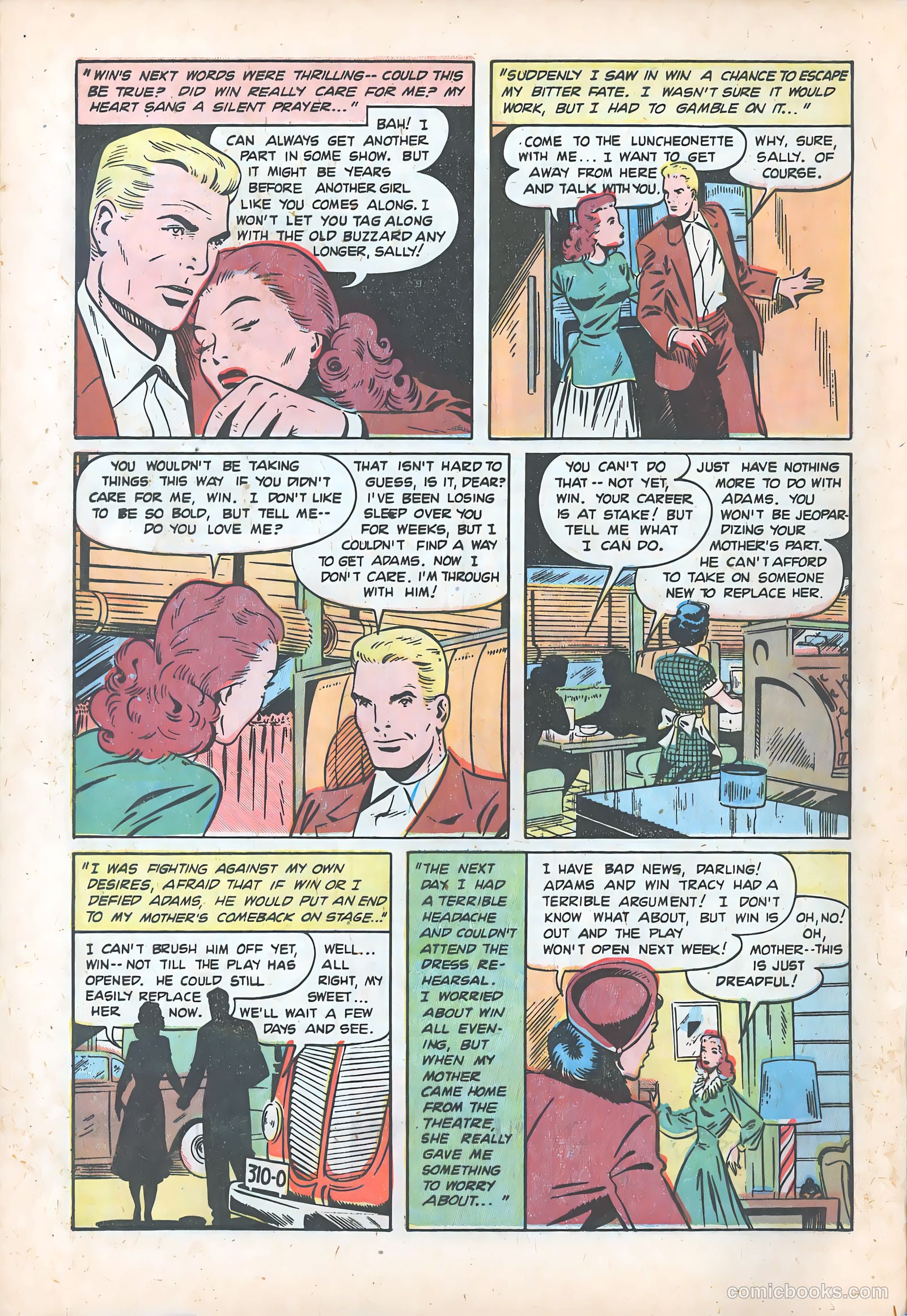 Teen-Age Romances #8 (1950) — page 12 of 36