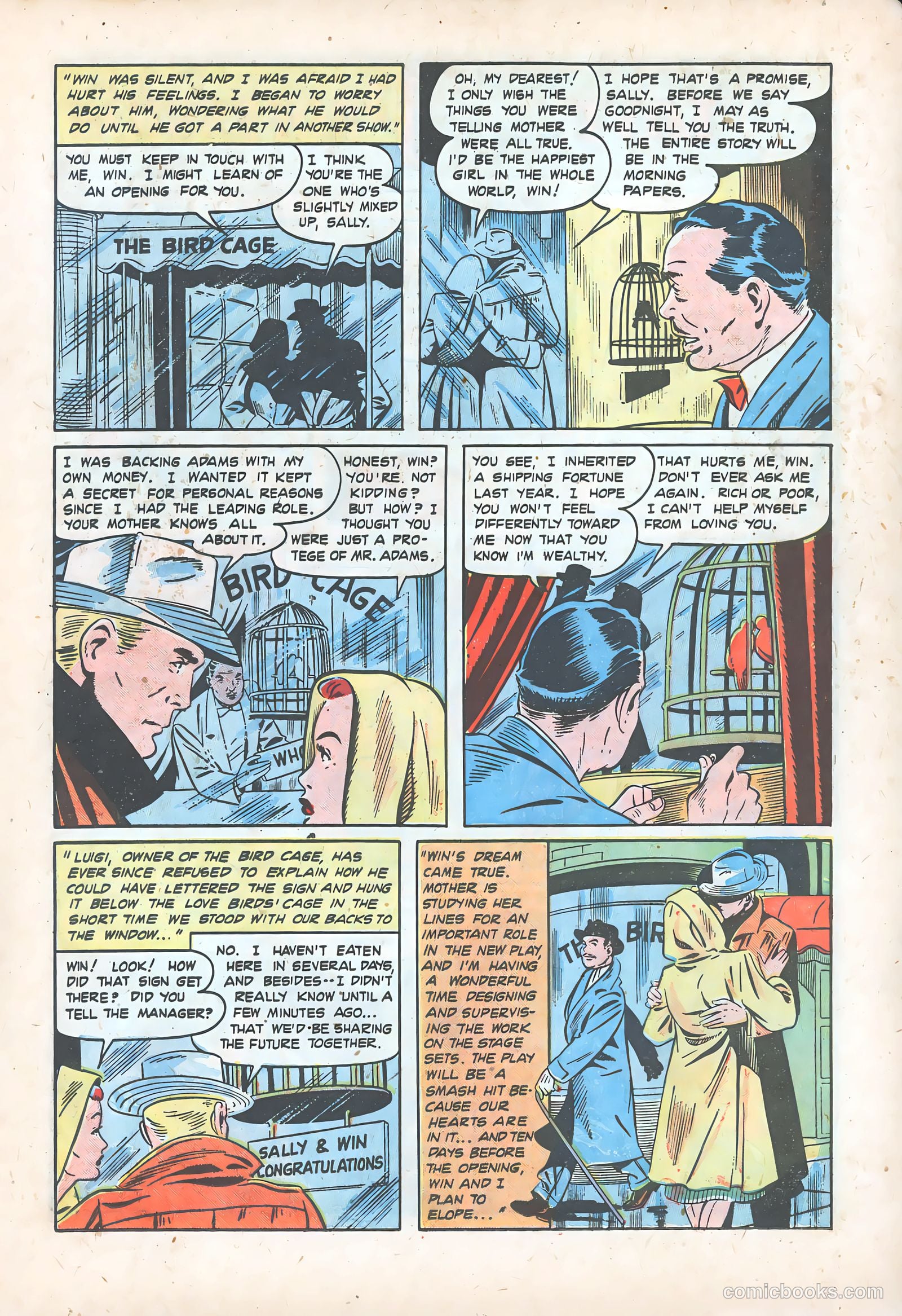 Teen-Age Romances #8 (1950) — page 15 of 36