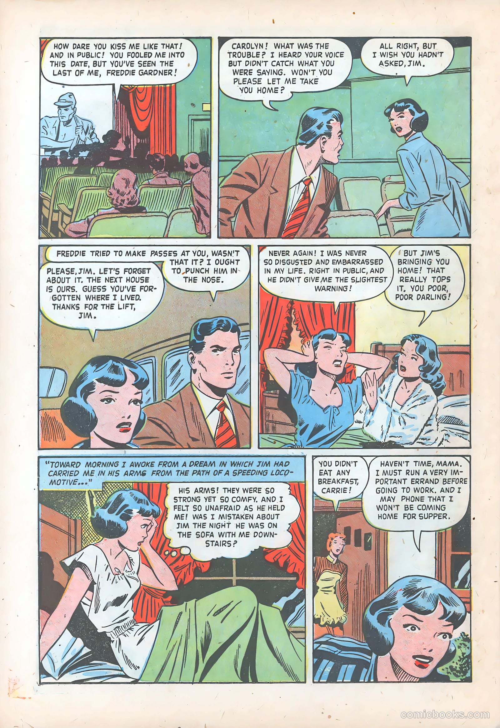 Teen-Age Romances #8 (1950) — page 22 of 36