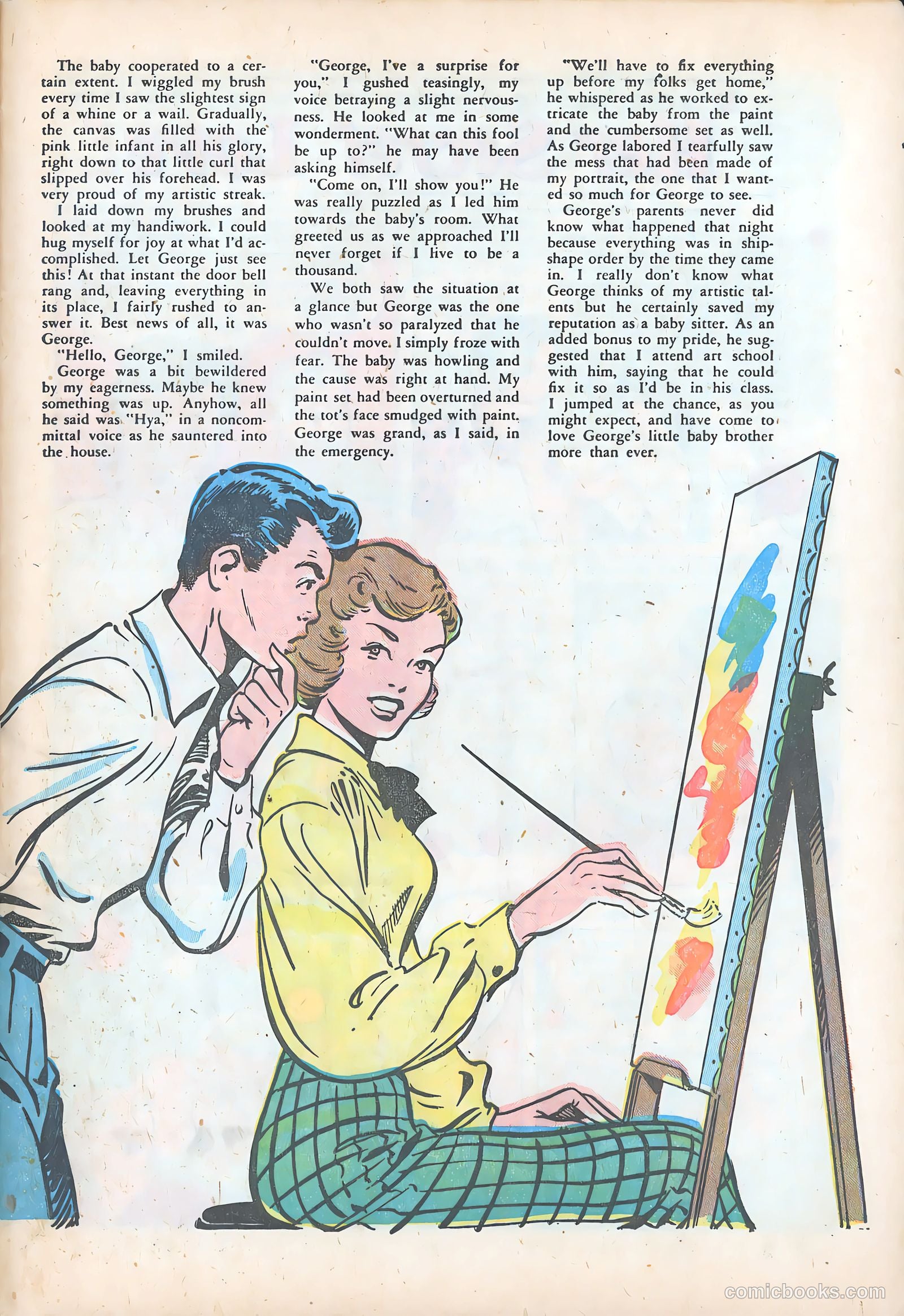 Teen-Age Romances #8 (1950) — page 25 of 36