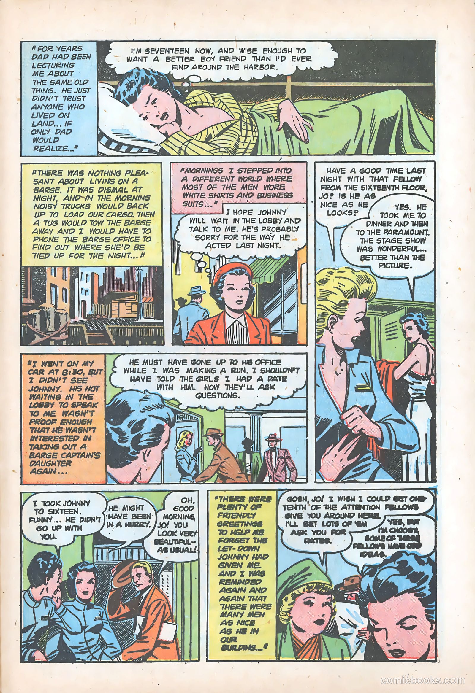Teen-Age Romances #8 (1950) — page 29 of 36