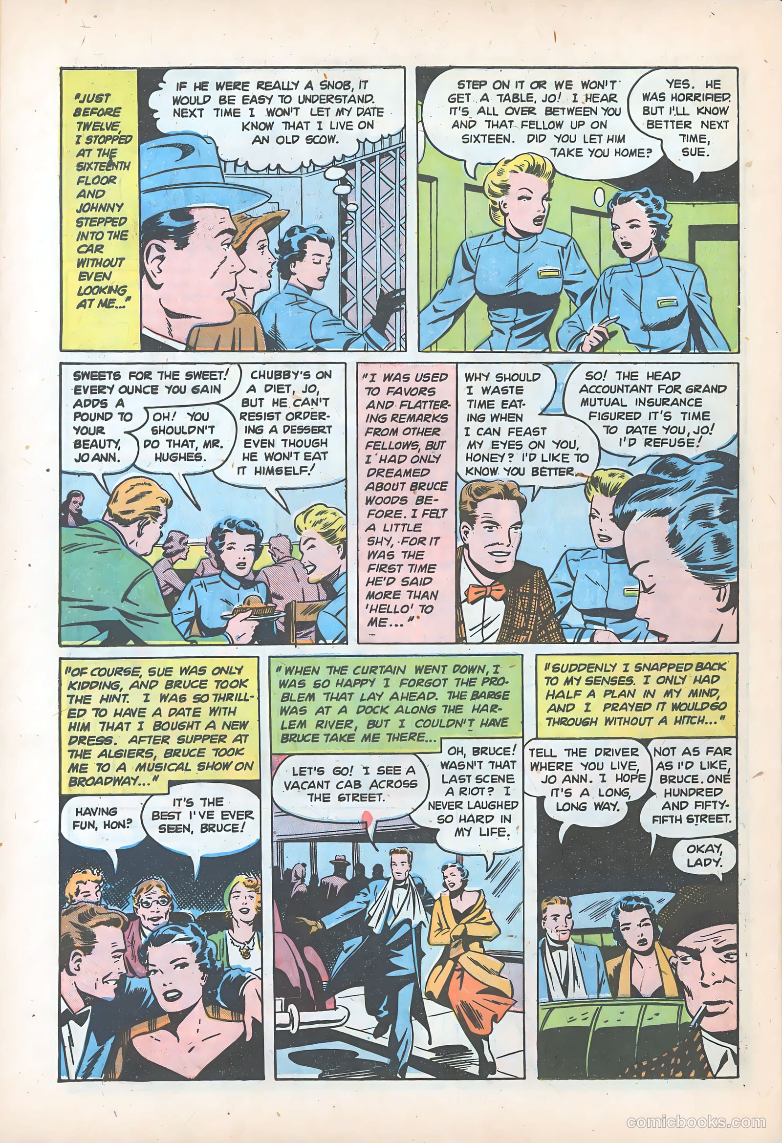 Teen-Age Romances #8 (1950) — page 30 of 36