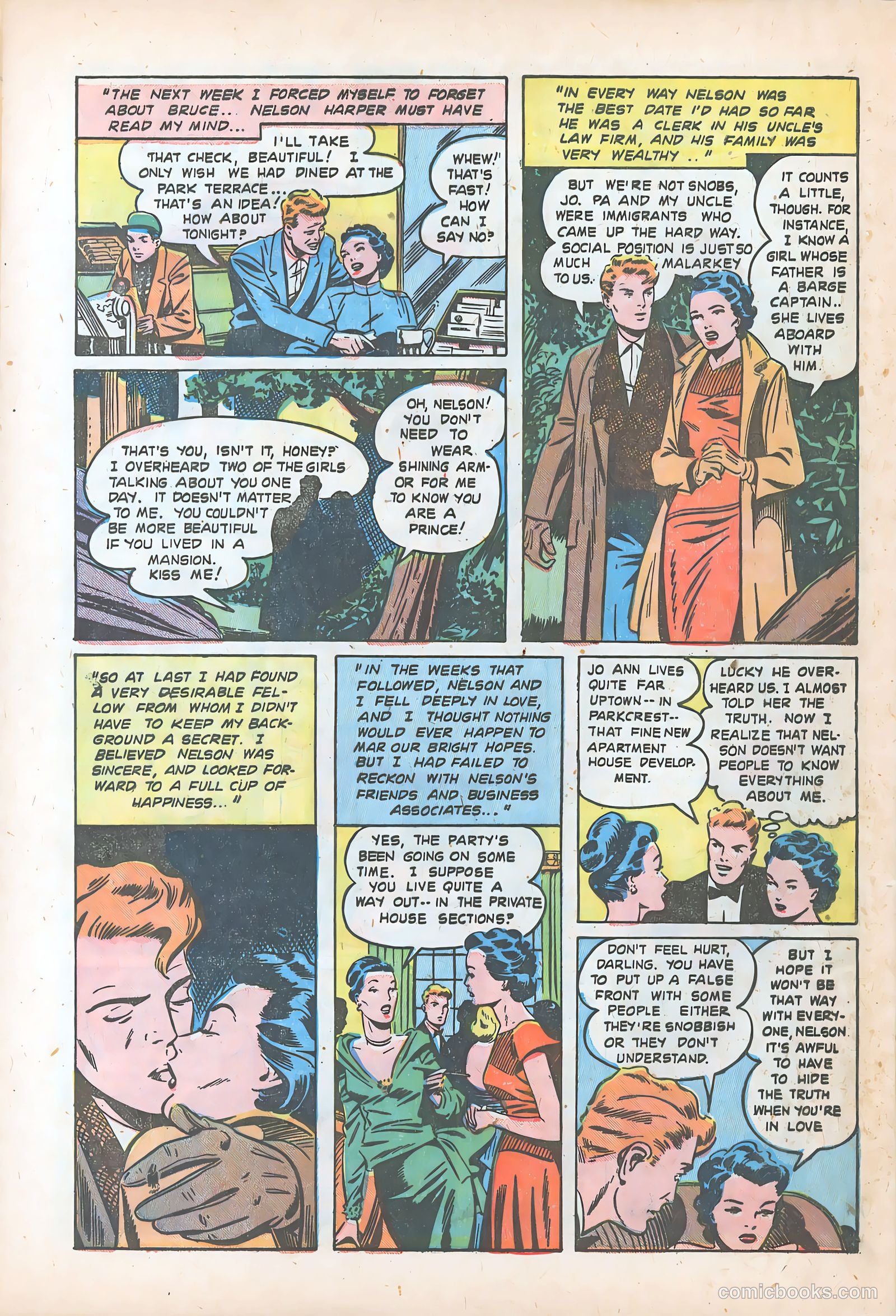 Teen-Age Romances #8 (1950) — page 32 of 36