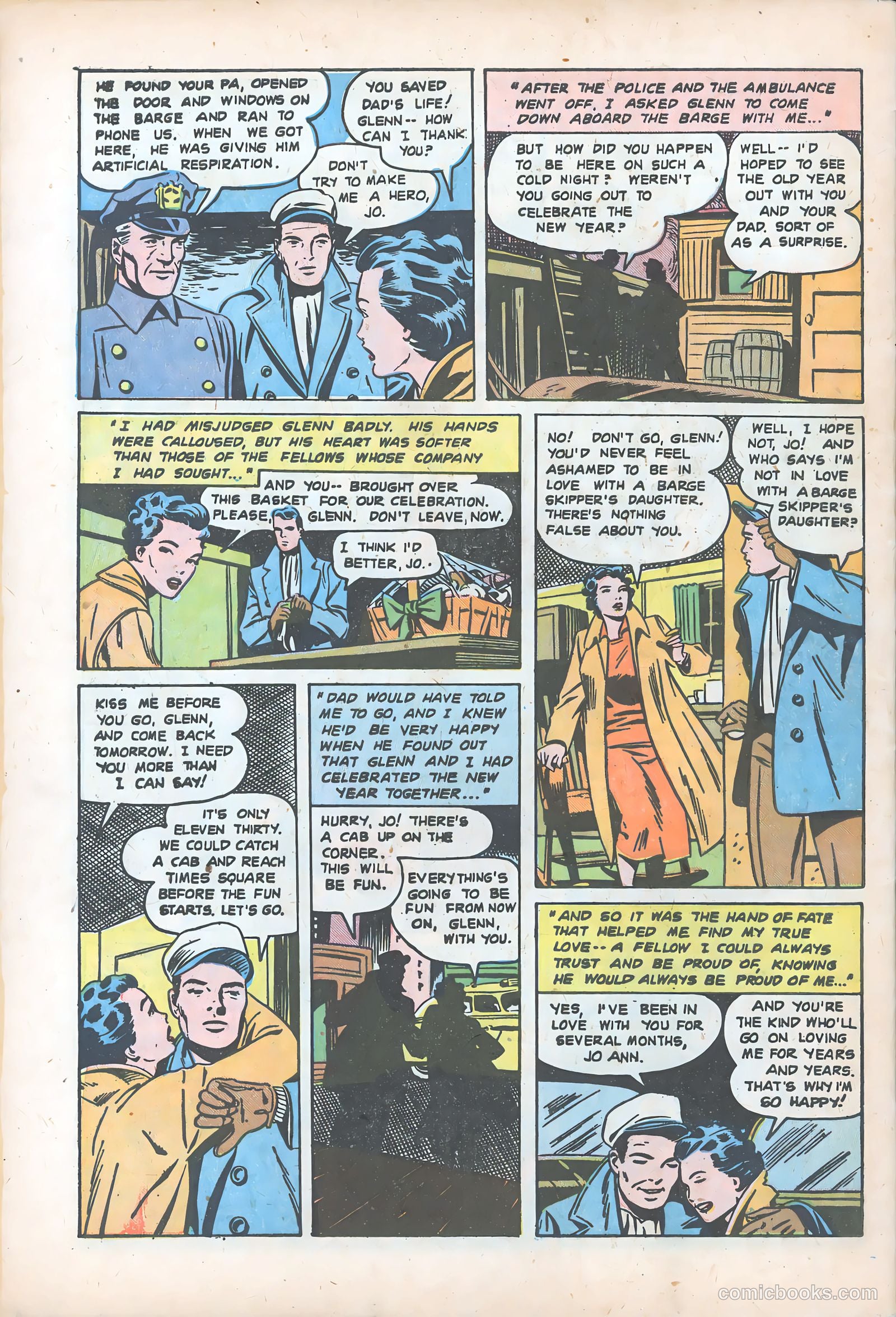 Teen-Age Romances #8 (1950) — page 34 of 36