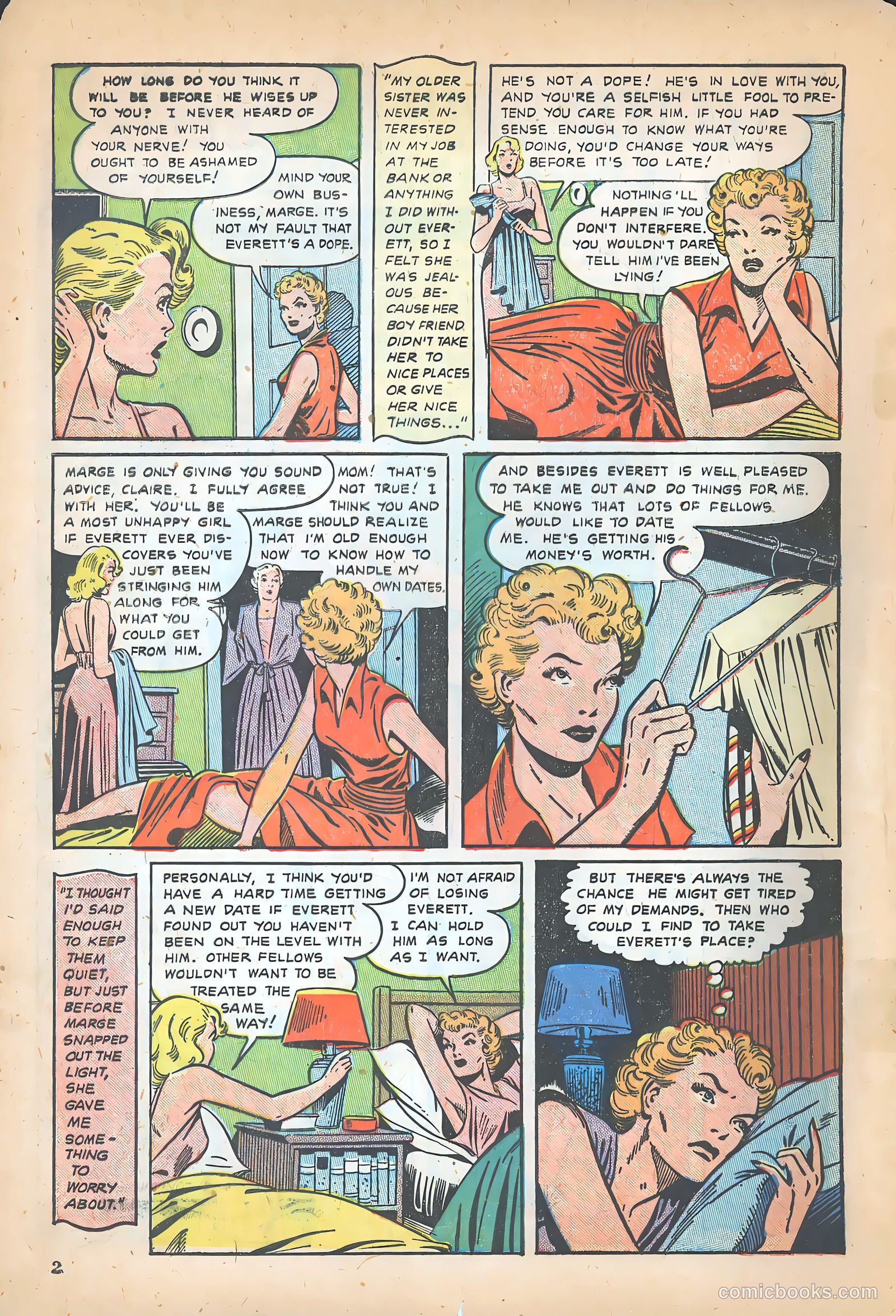 Teen-Age Romances #9 (1950) — page 4 of 36
