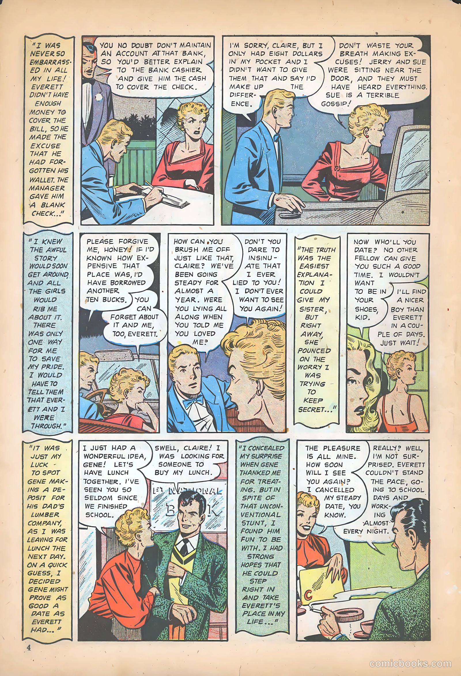 Teen-Age Romances #9 (1950) — page 6 of 36