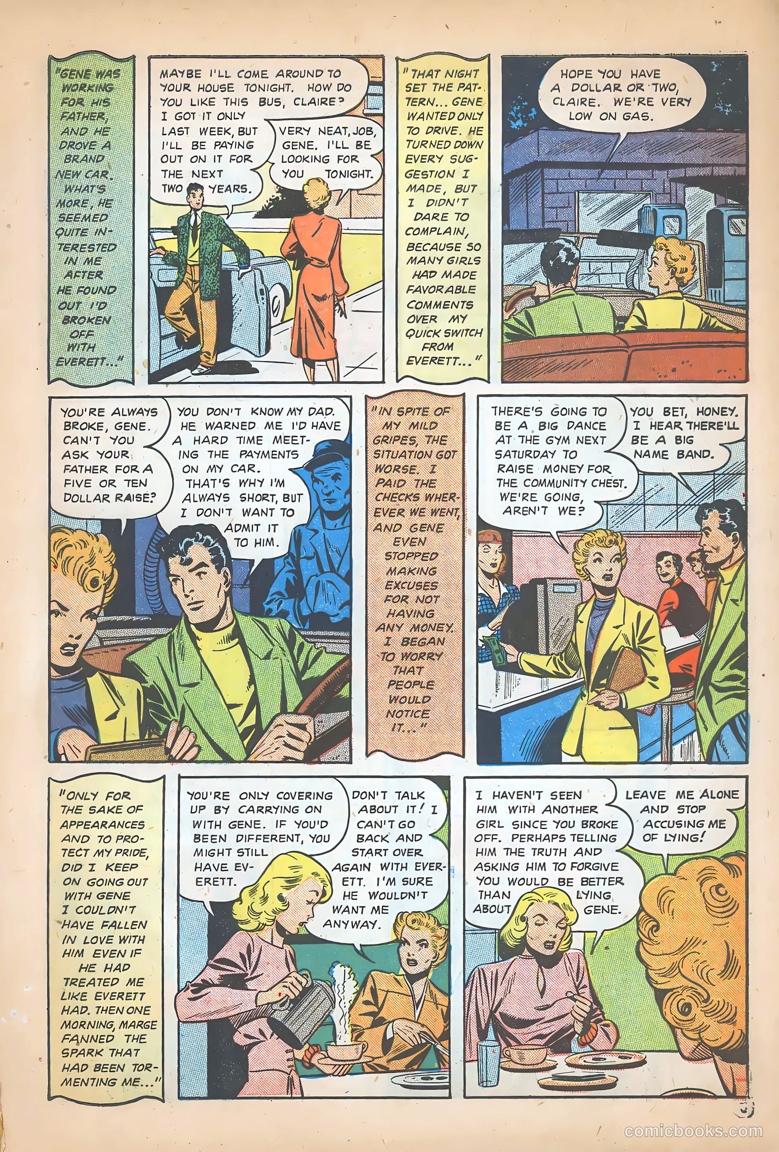 Teen-Age Romances #9 (1950) — page 7 of 36