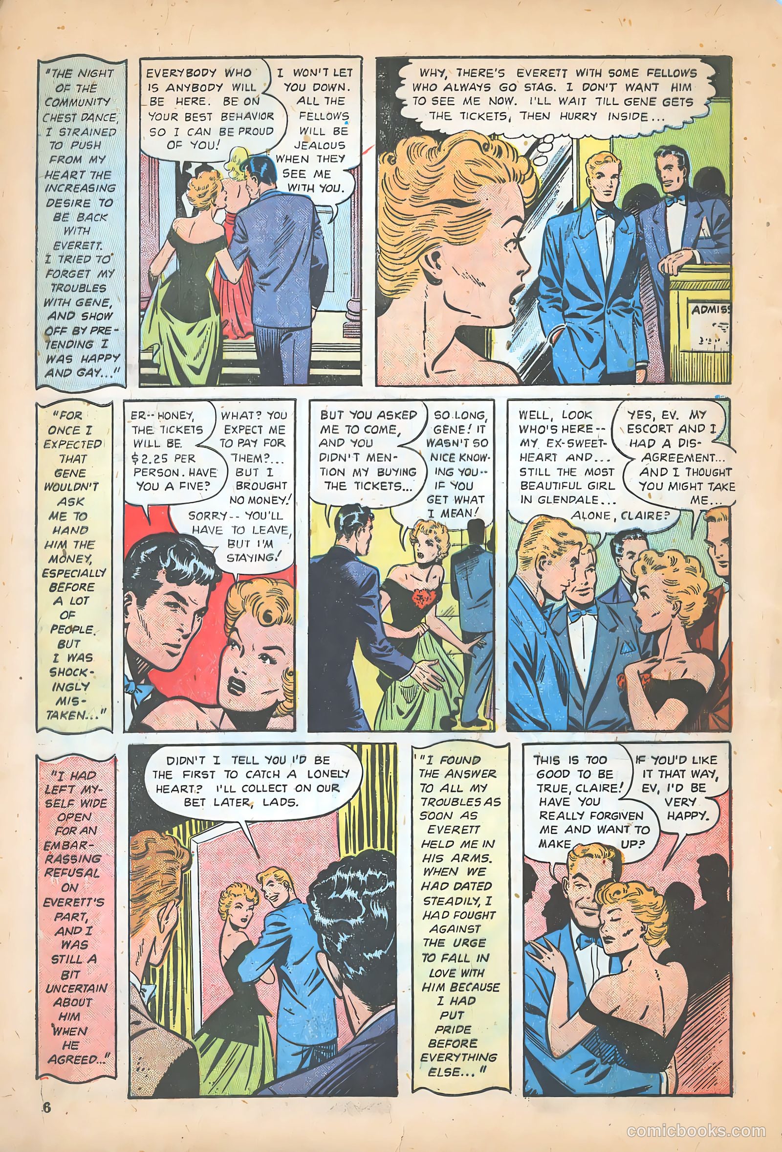 Teen-Age Romances #9 (1950) — page 8 of 36