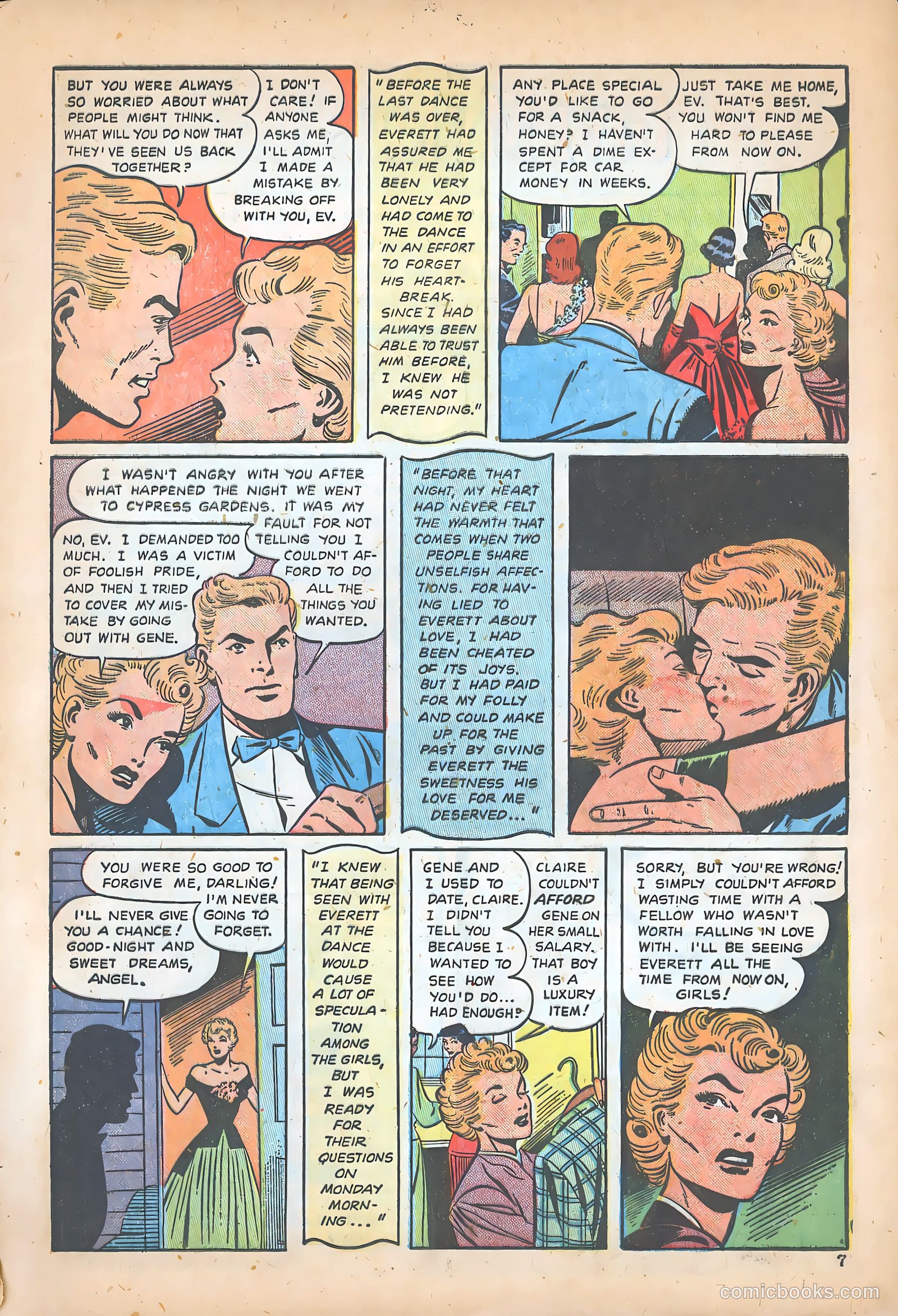 Teen-Age Romances #9 (1950) — page 9 of 36