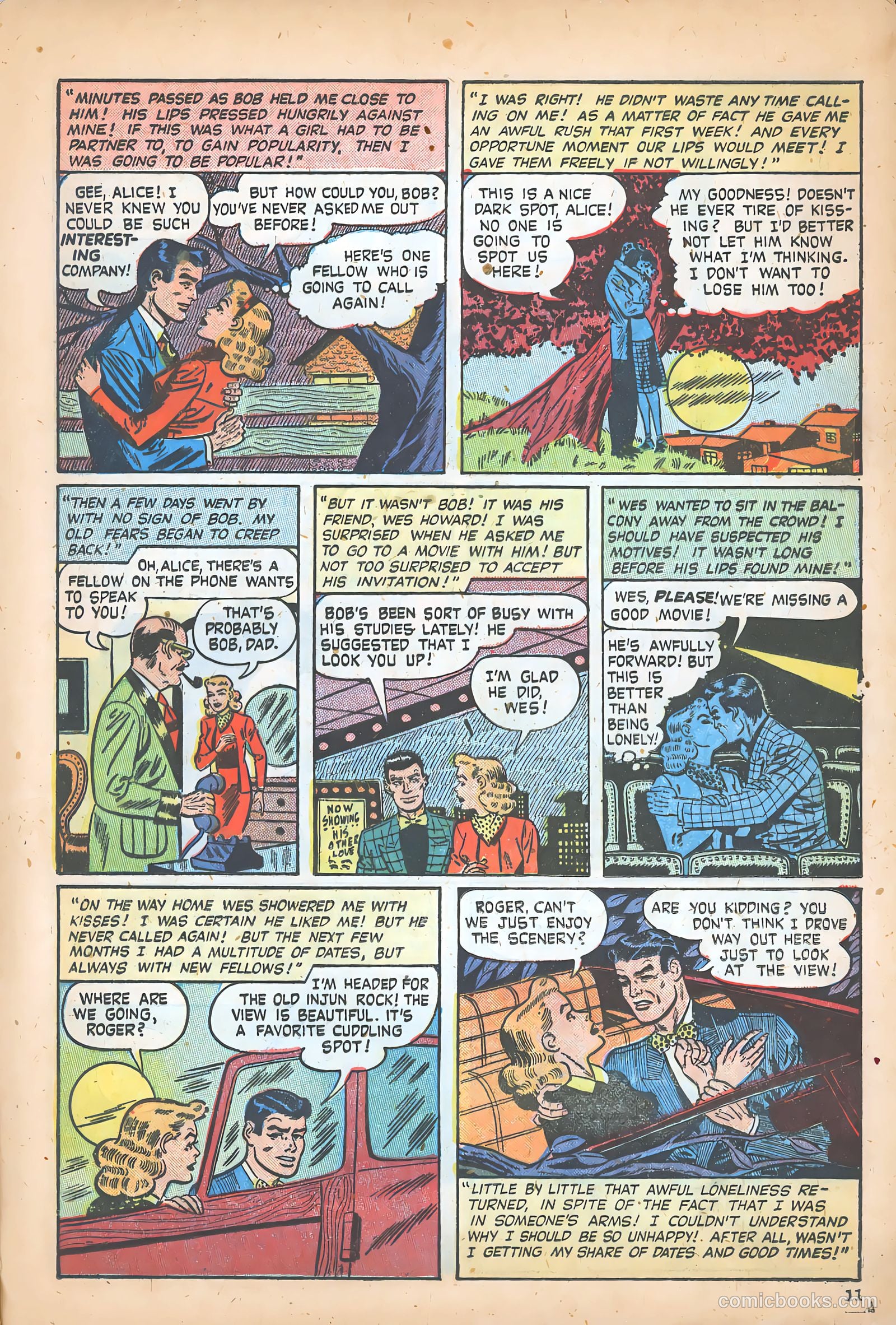 Teen-Age Romances #9 (1950) — page 13 of 36