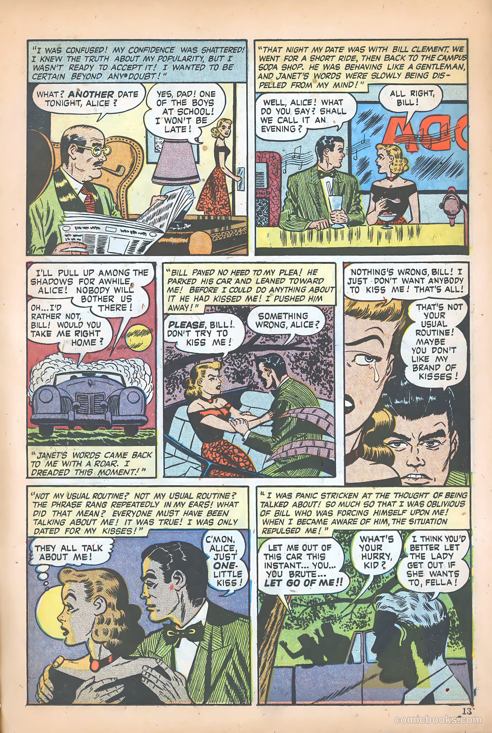Teen-Age Romances #9 (1950) — page 15 of 36