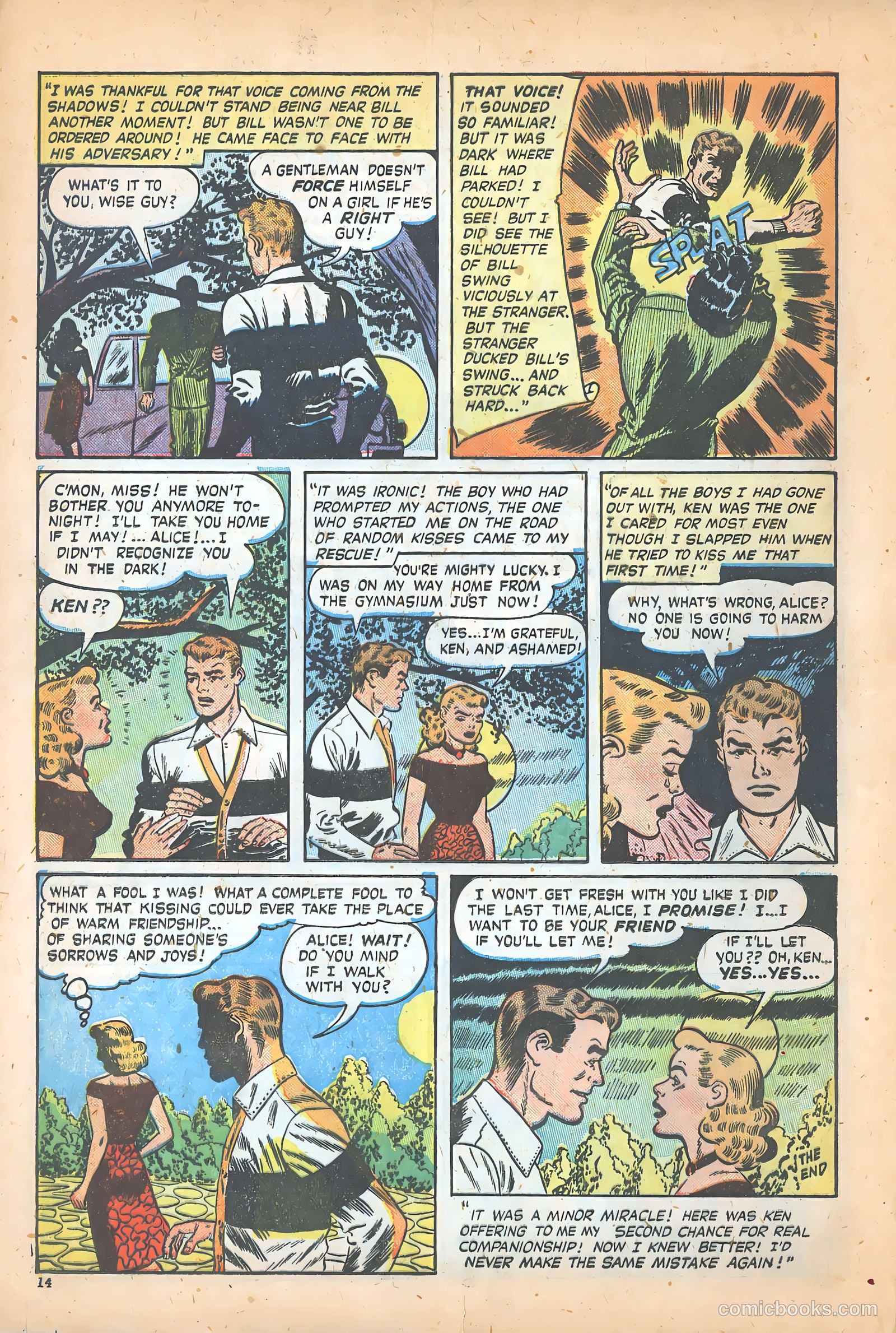 Teen-Age Romances #9 (1950) — page 16 of 36