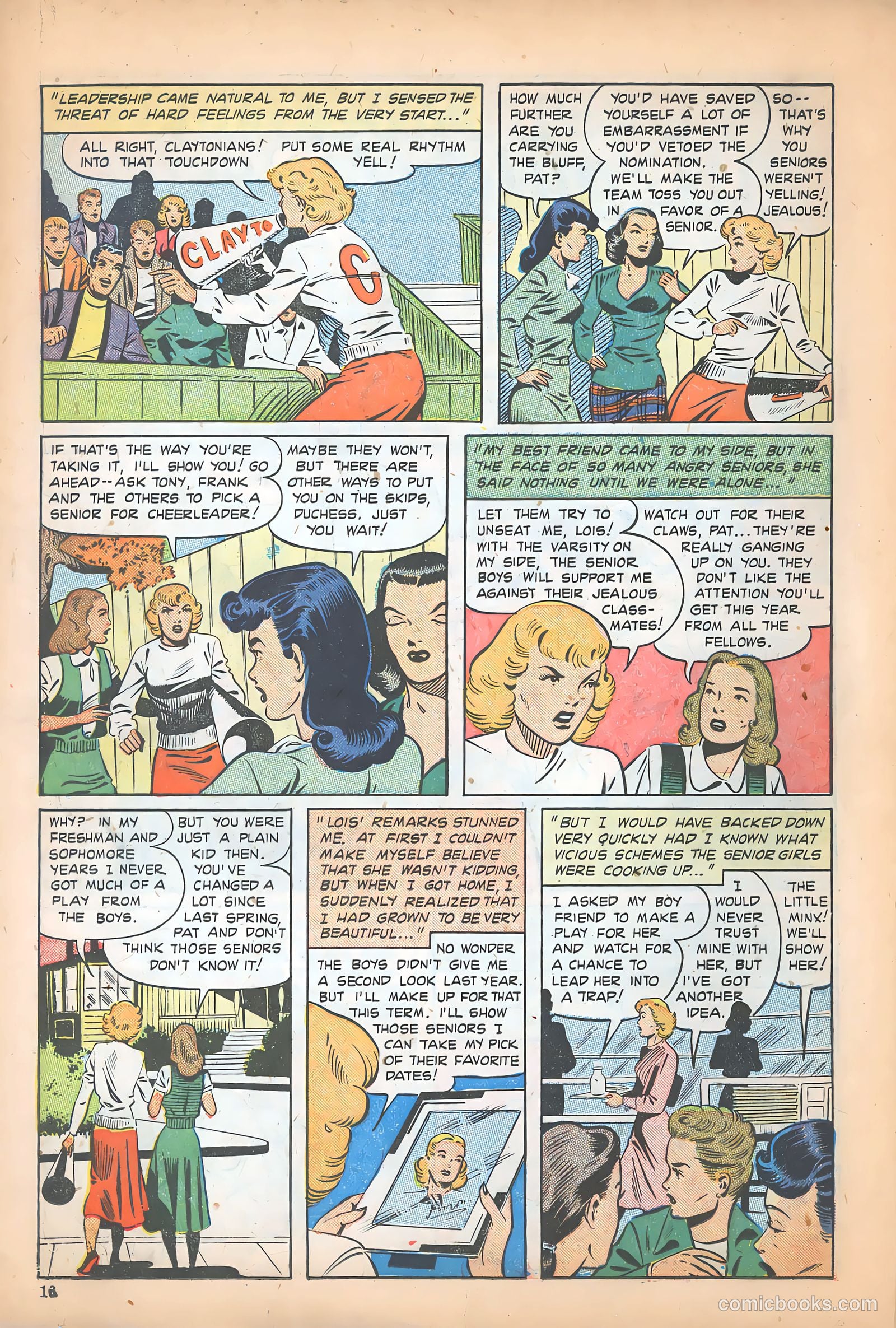 Teen-Age Romances #9 (1950) — page 18 of 36