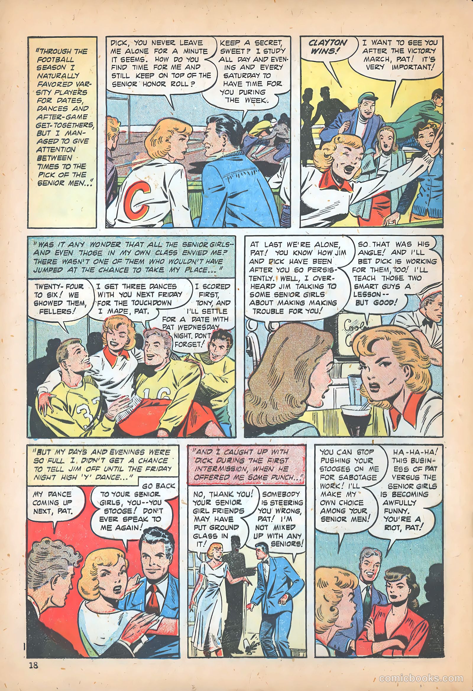 Teen-Age Romances #9 (1950) — page 20 of 36