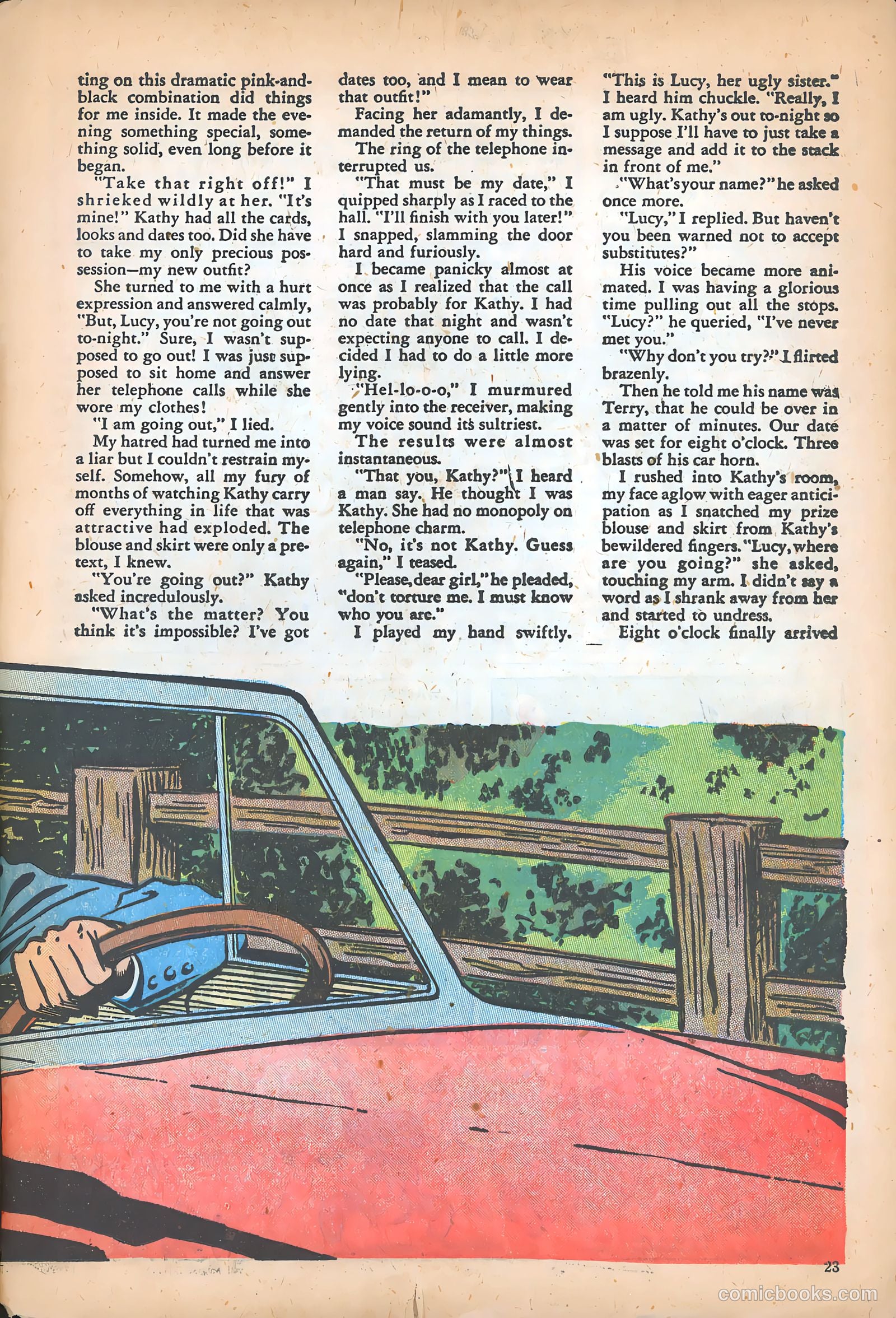 Teen-Age Romances #9 (1950) — page 25 of 36