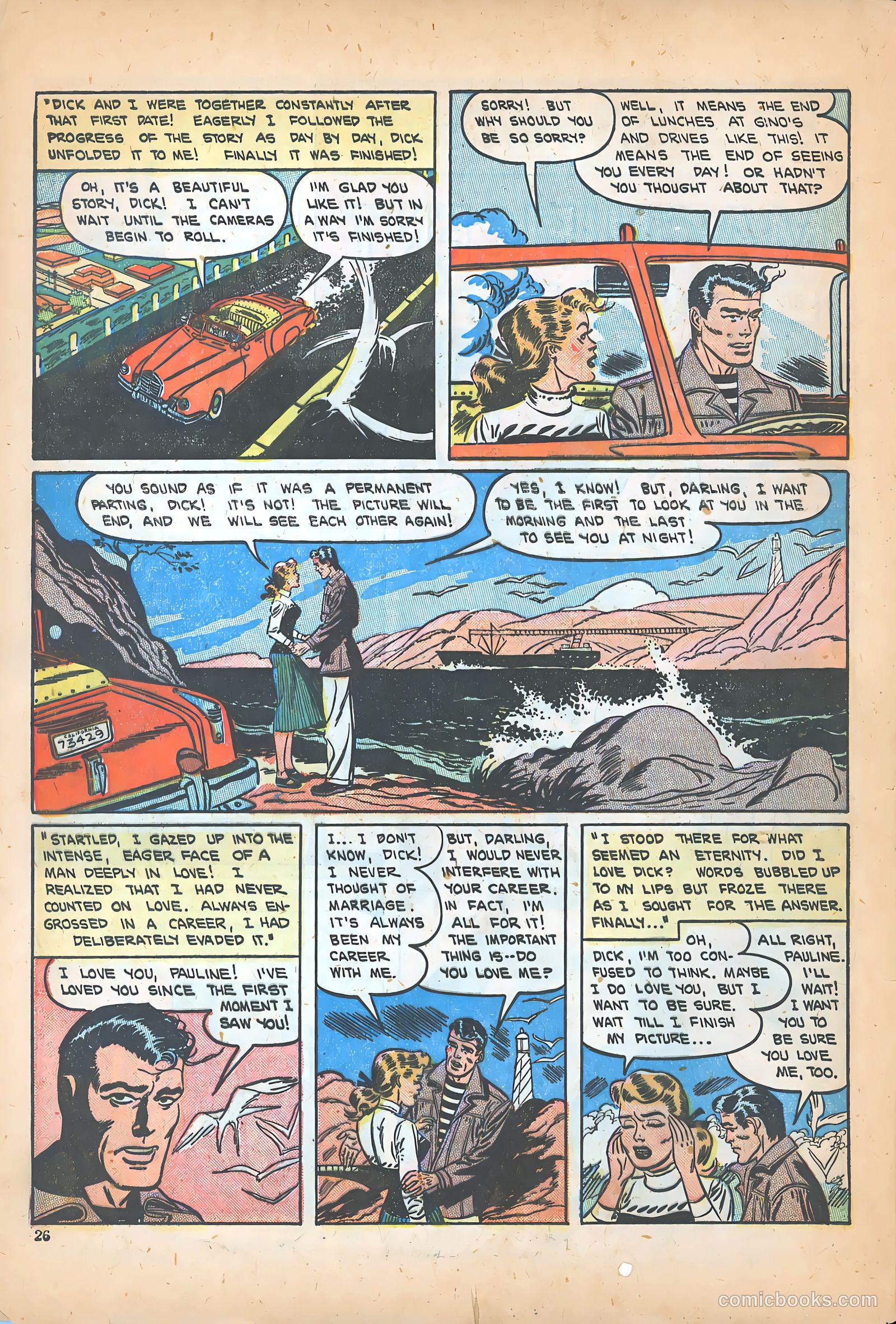 Teen-Age Romances #9 (1950) — page 28 of 36