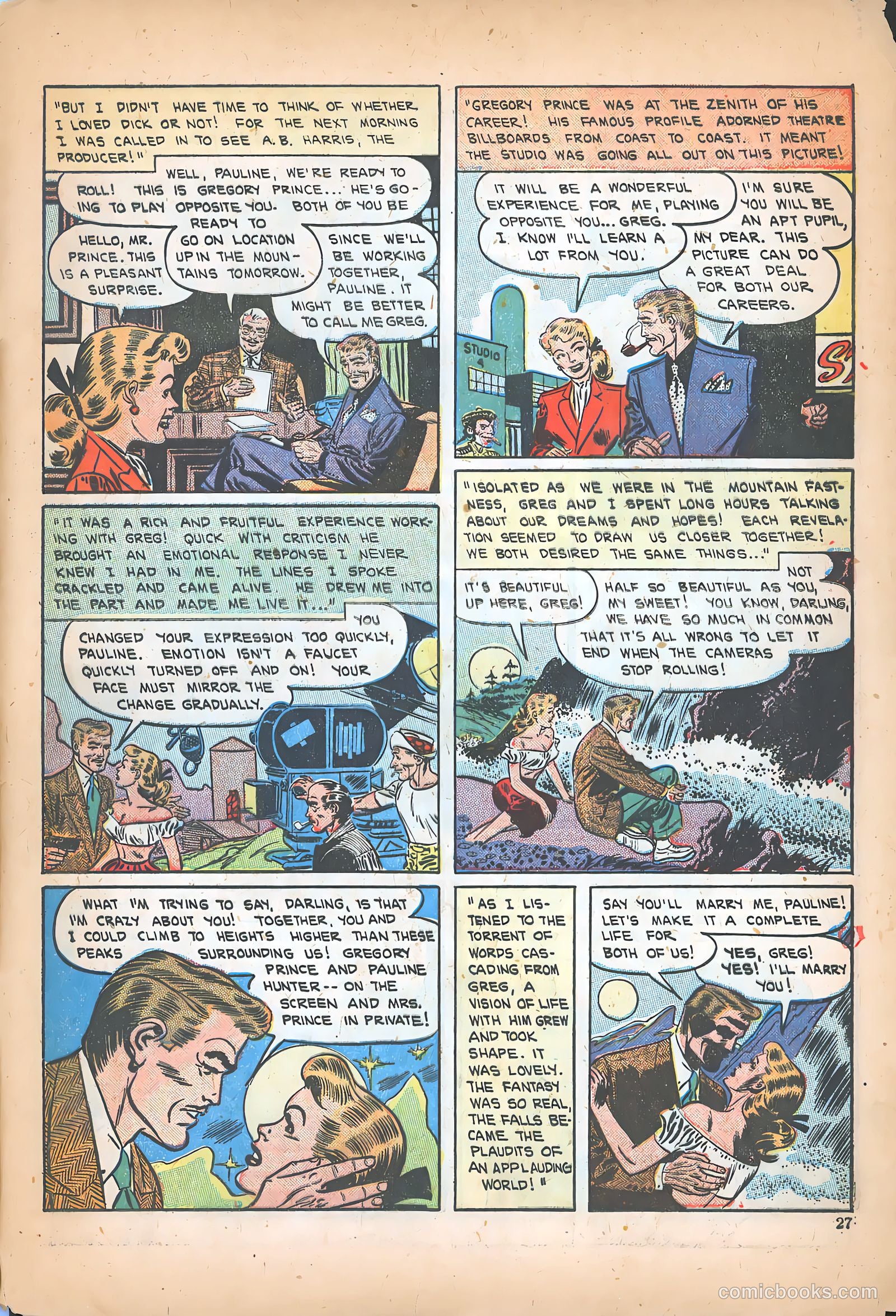 Teen-Age Romances #9 (1950) — page 29 of 36