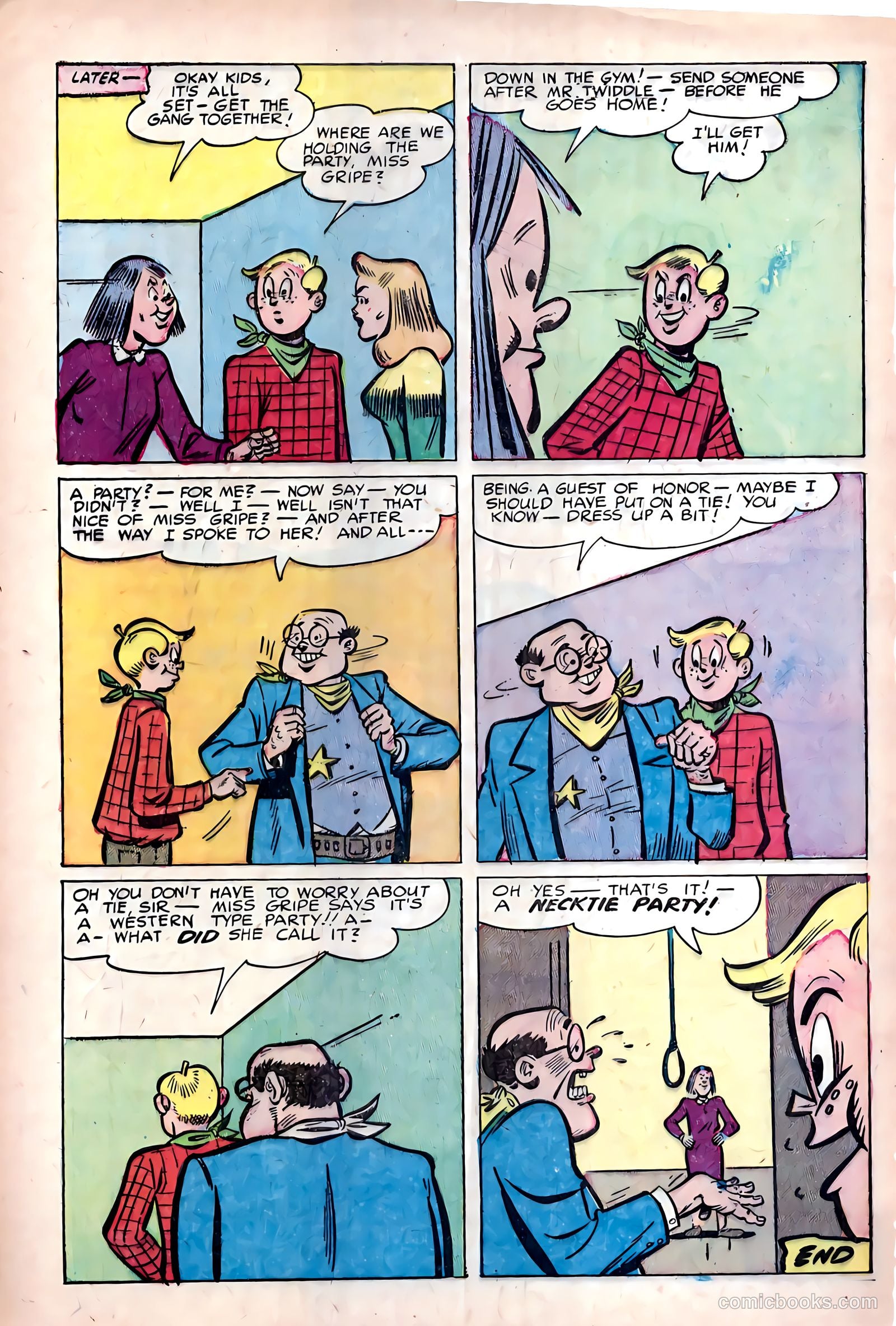 Teen-Age Talk #8 (1958) — page 9 of 37