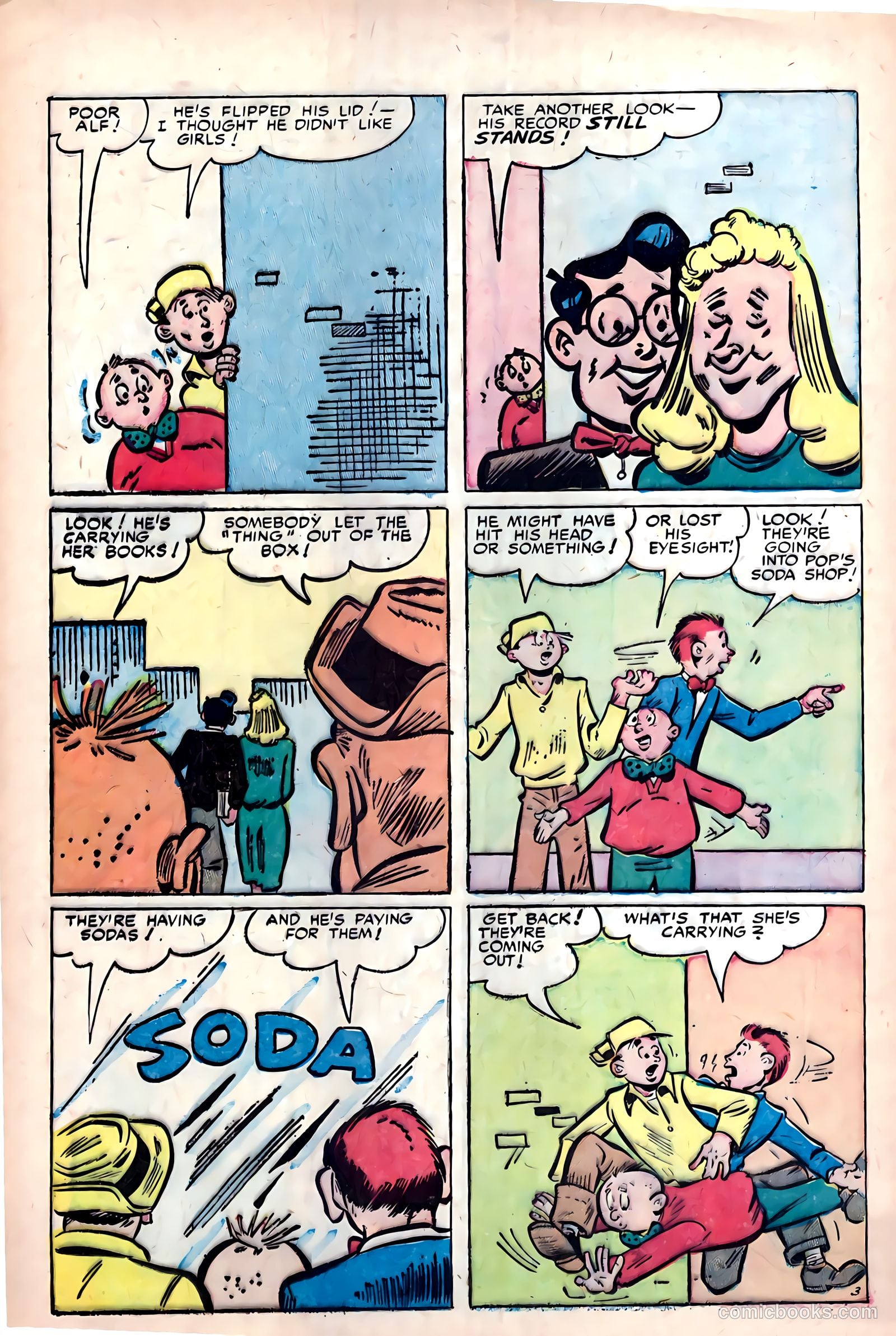 Teen-Age Talk #8 (1958) — page 21 of 37