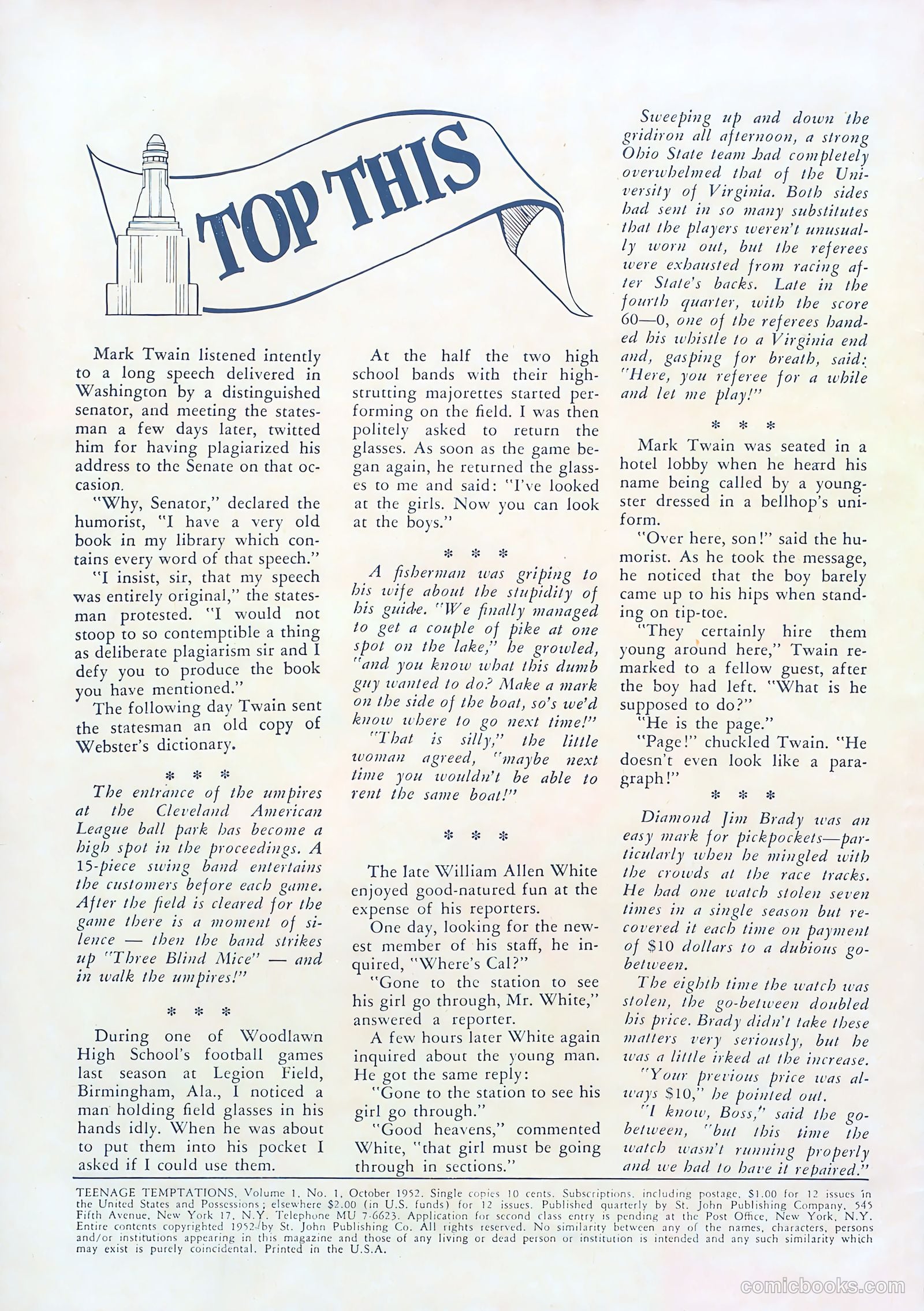 Teen-Age Temptations #1 (1952) — page 2 of 36