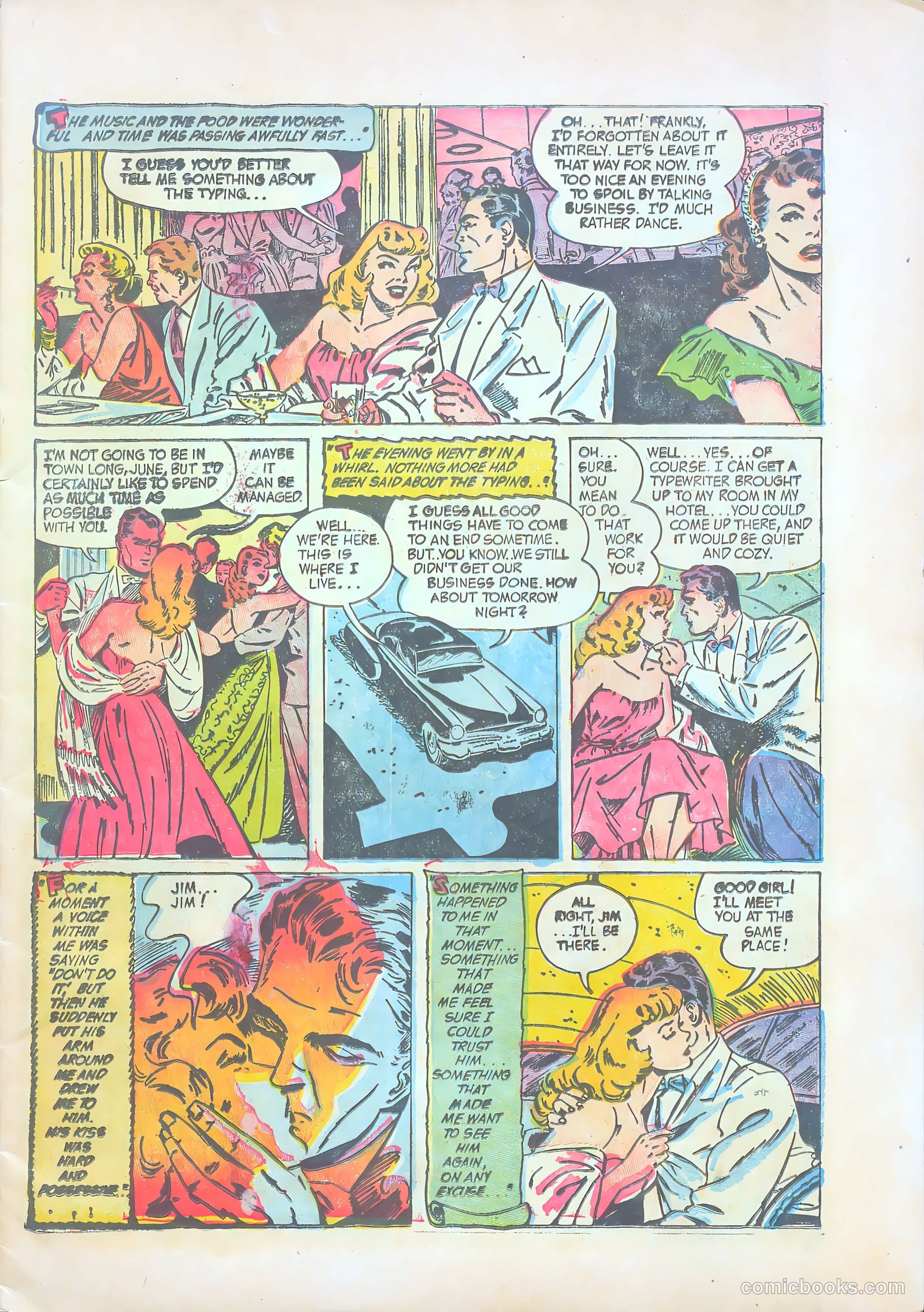 Teen-Age Temptations #1 (1952) — page 5 of 36