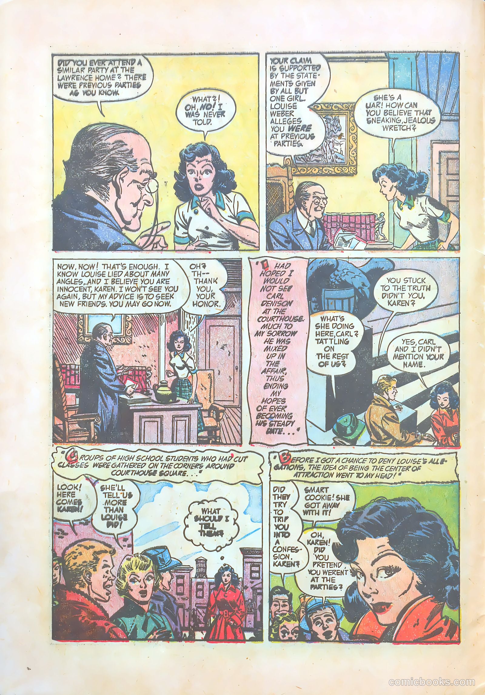 Teen-Age Temptations #1 (1952) — page 12 of 36