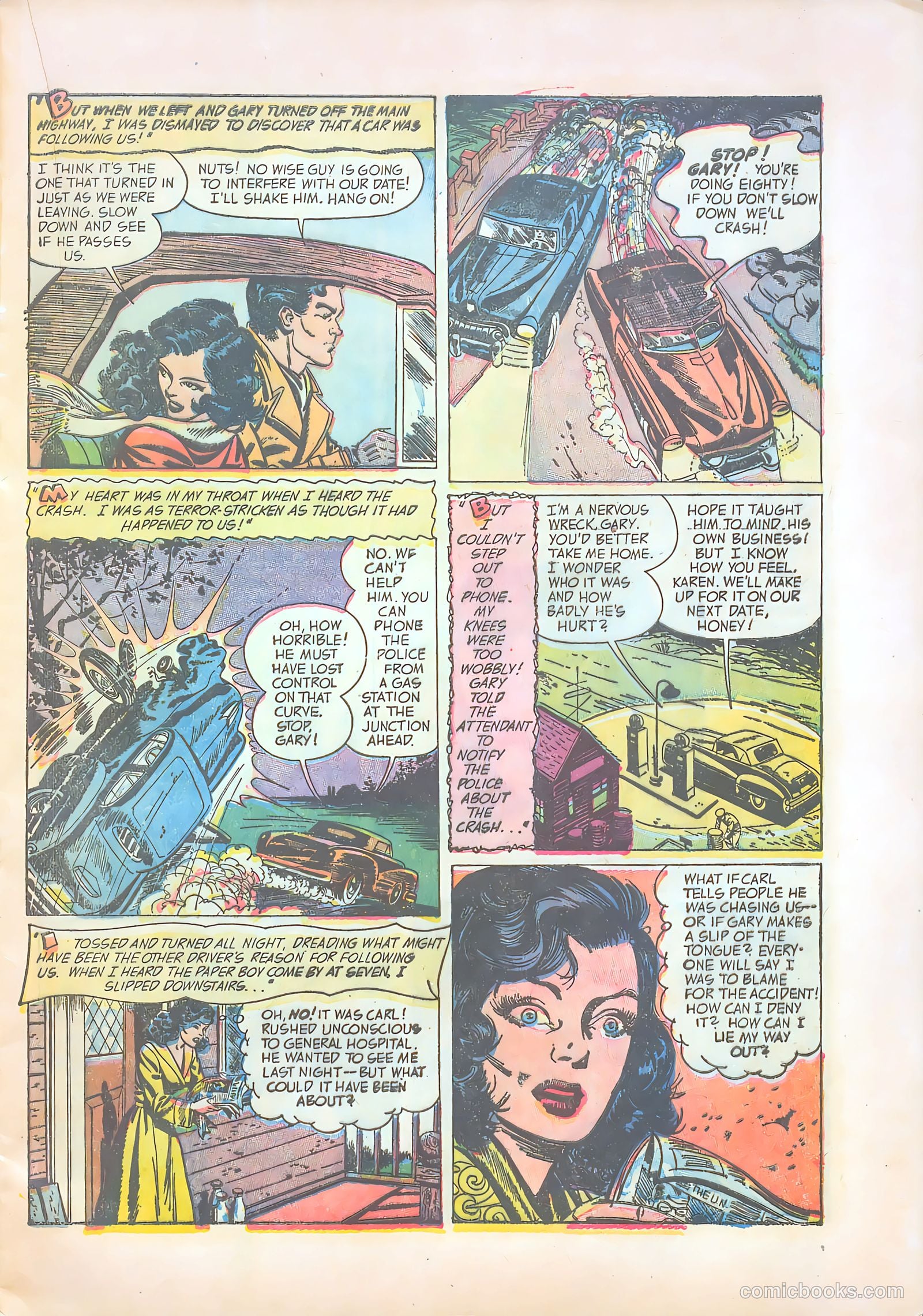 Teen-Age Temptations #1 (1952) — page 15 of 36