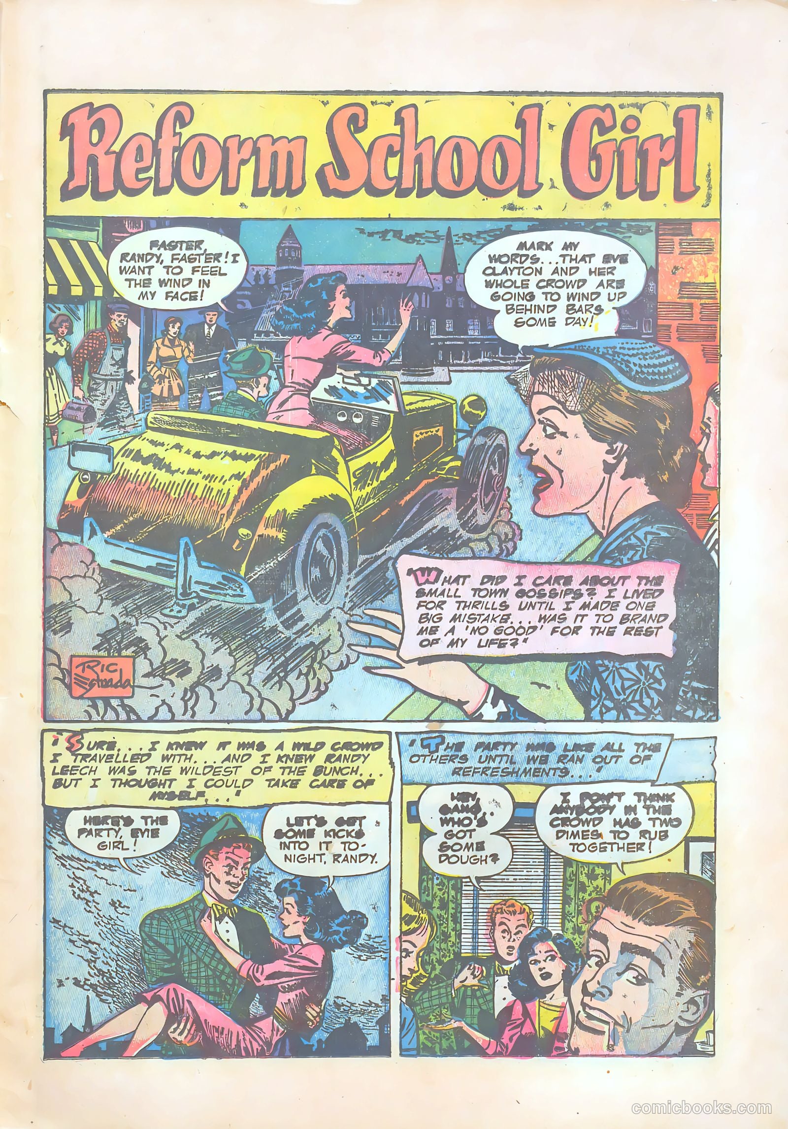 Teen-Age Temptations #1 (1952) — page 27 of 36
