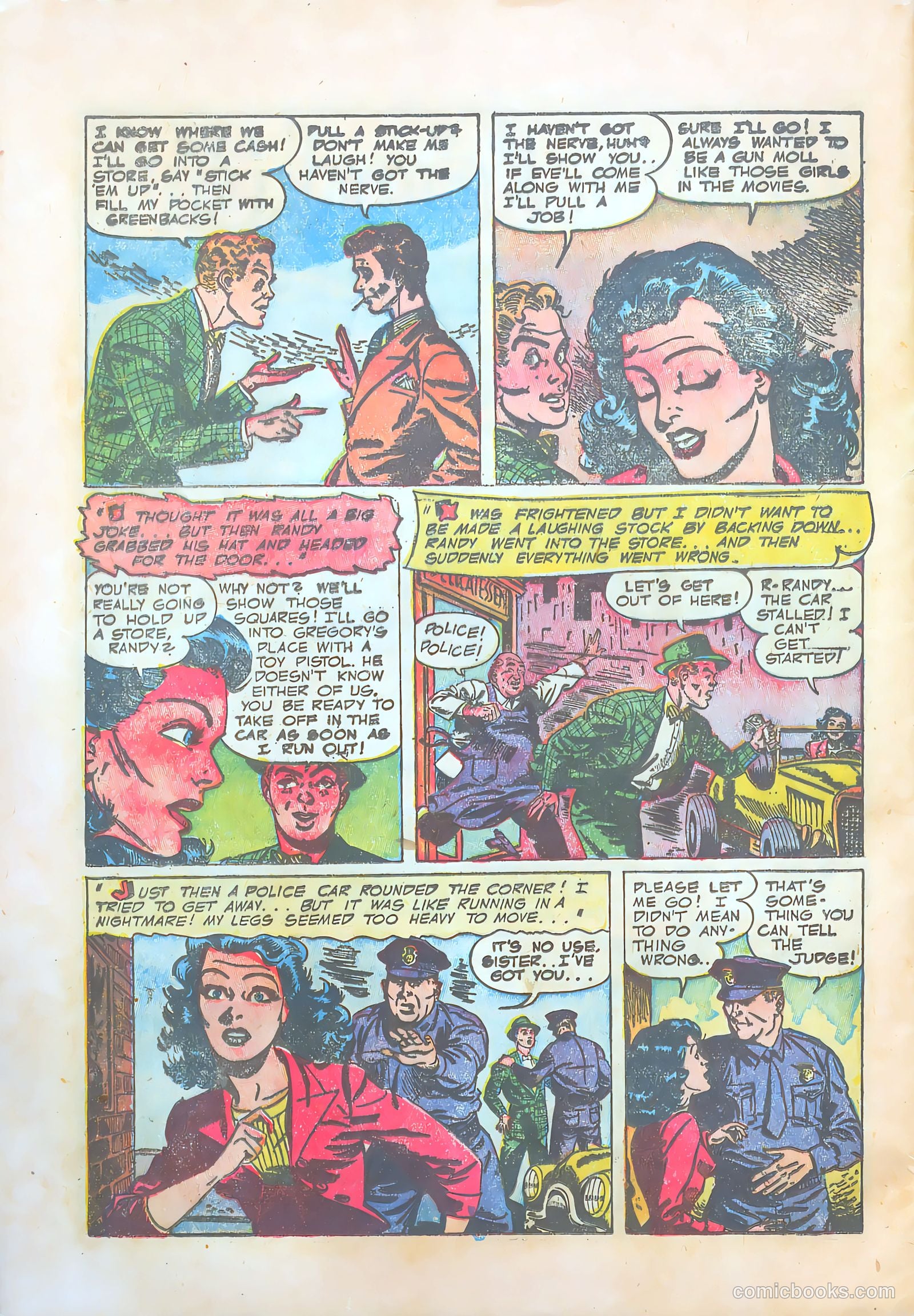 Teen-Age Temptations #1 (1952) — page 28 of 36