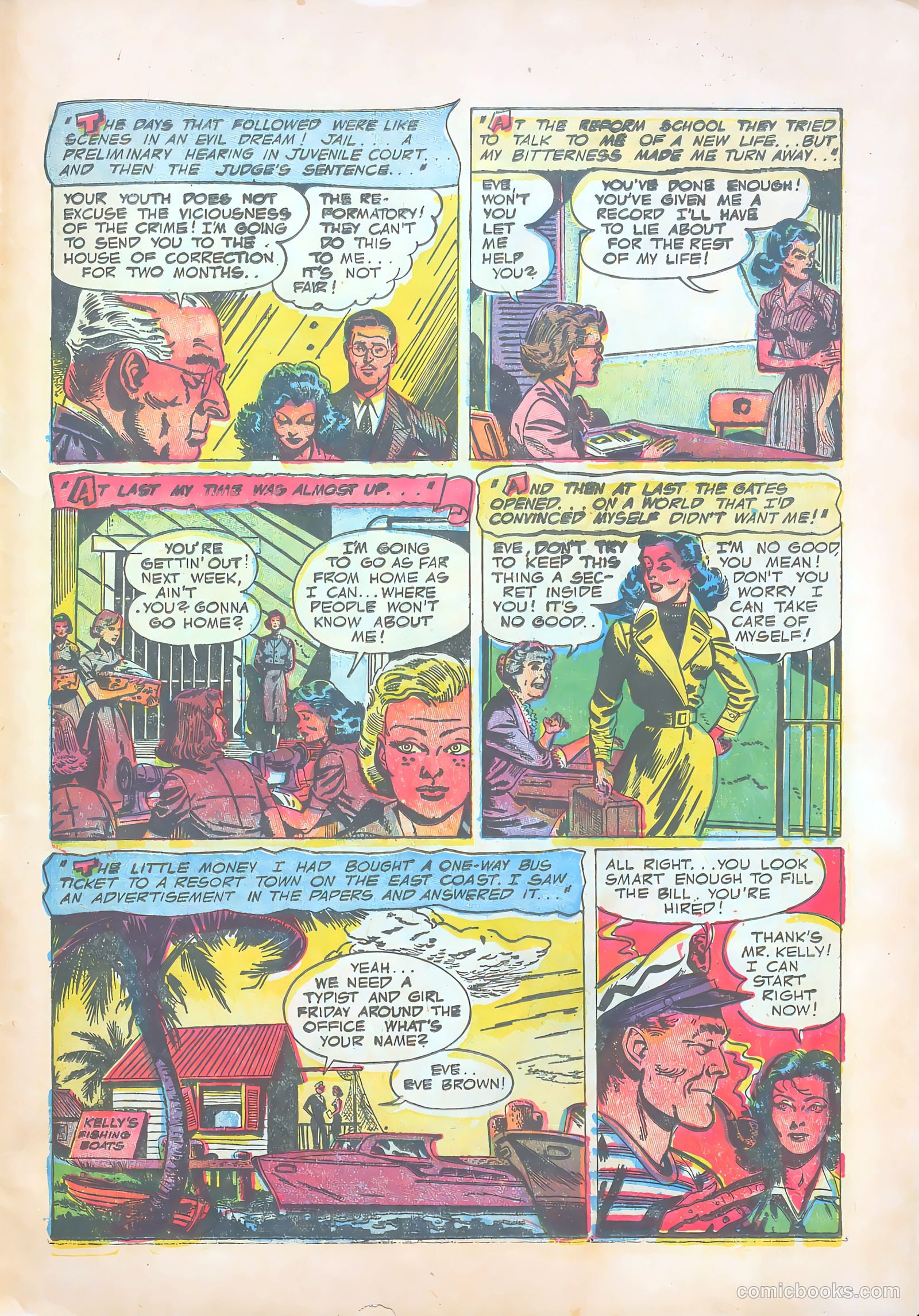 Teen-Age Temptations #1 (1952) — page 29 of 36
