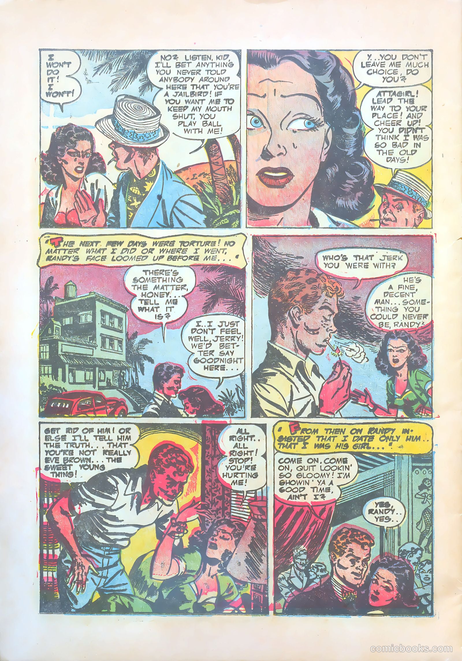 Teen-Age Temptations #1 (1952) — page 32 of 36