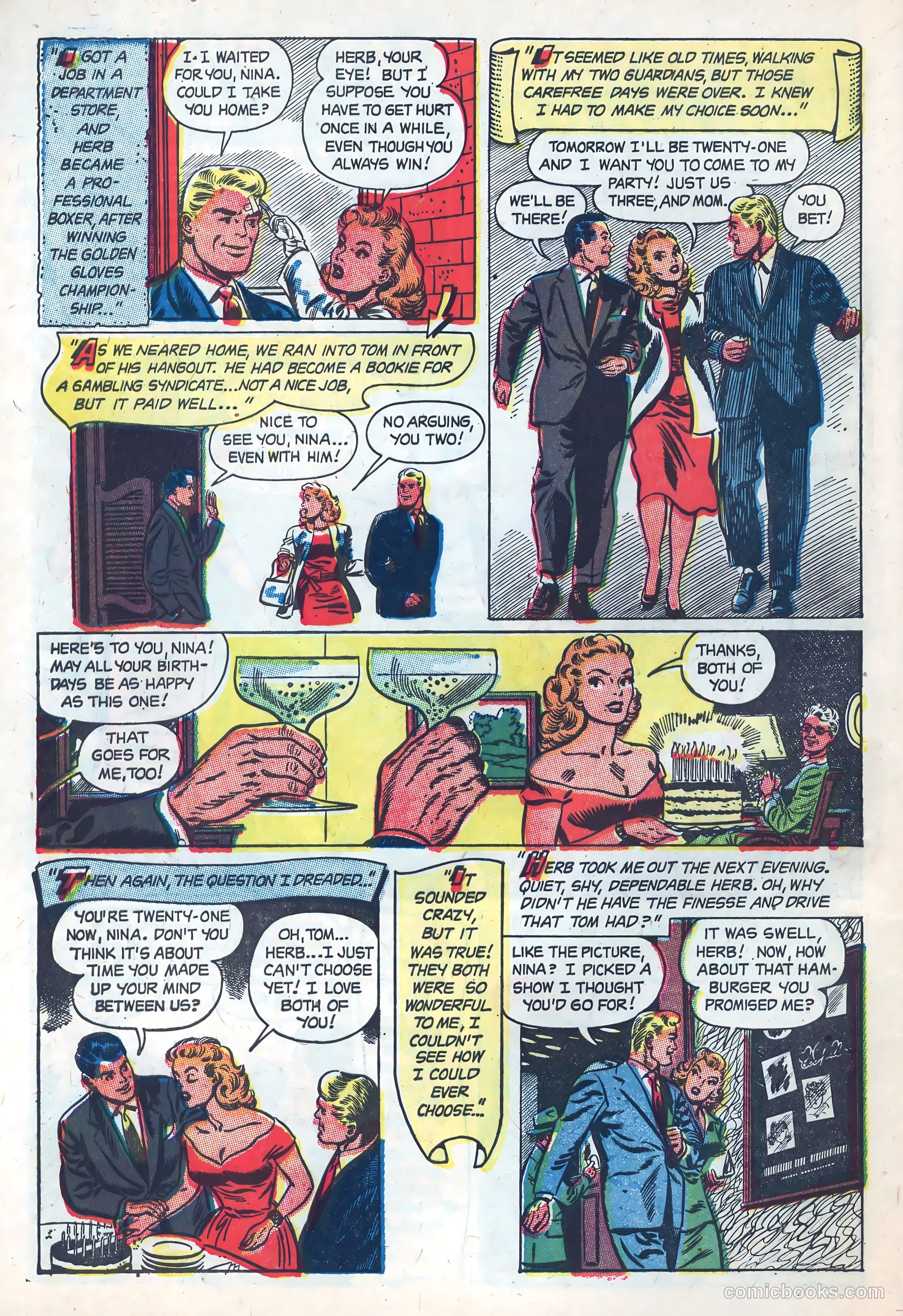 Teen-Age Temptations #2 (1953) — page 4 of 36
