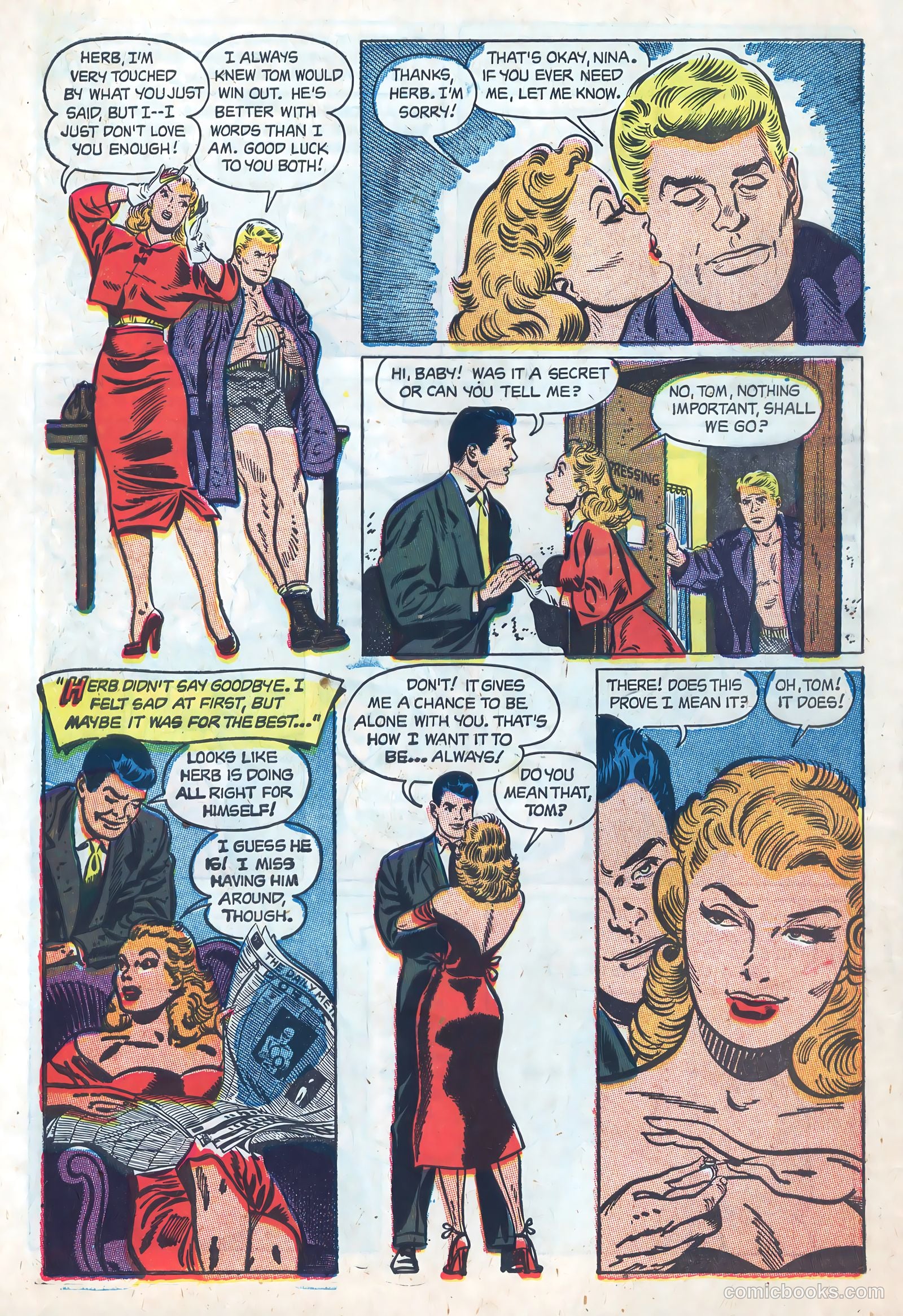 Teen-Age Temptations #2 (1953) — page 6 of 36