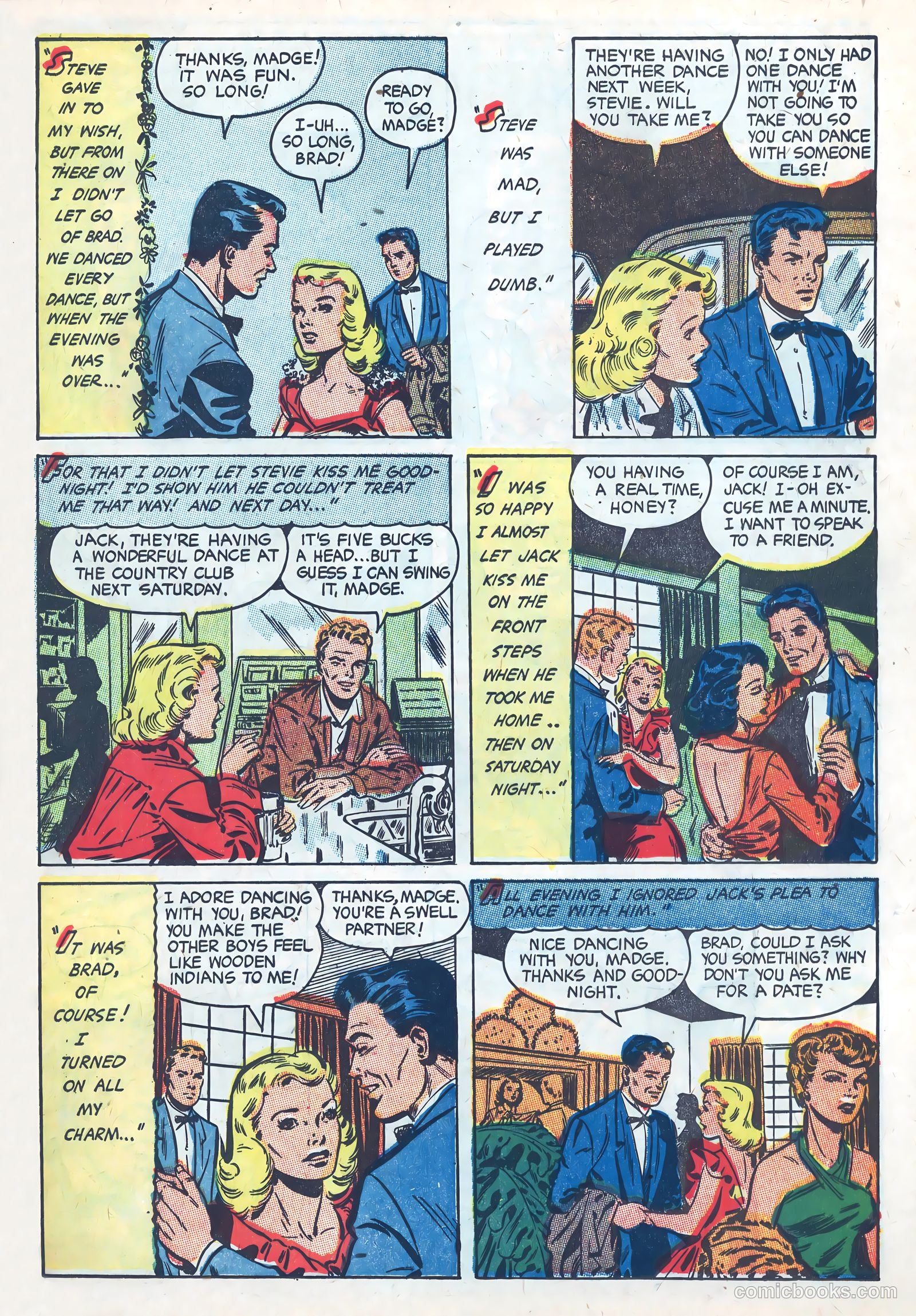 Teen-Age Temptations #2 (1953) — page 13 of 36