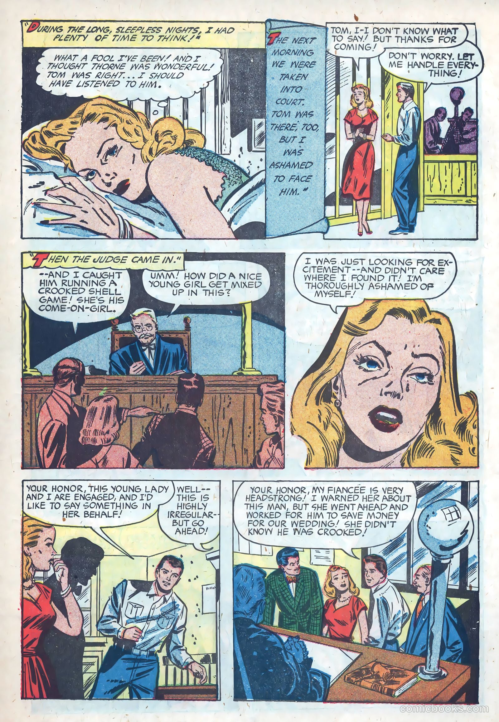 Teen-Age Temptations #2 (1953) — page 19 of 36