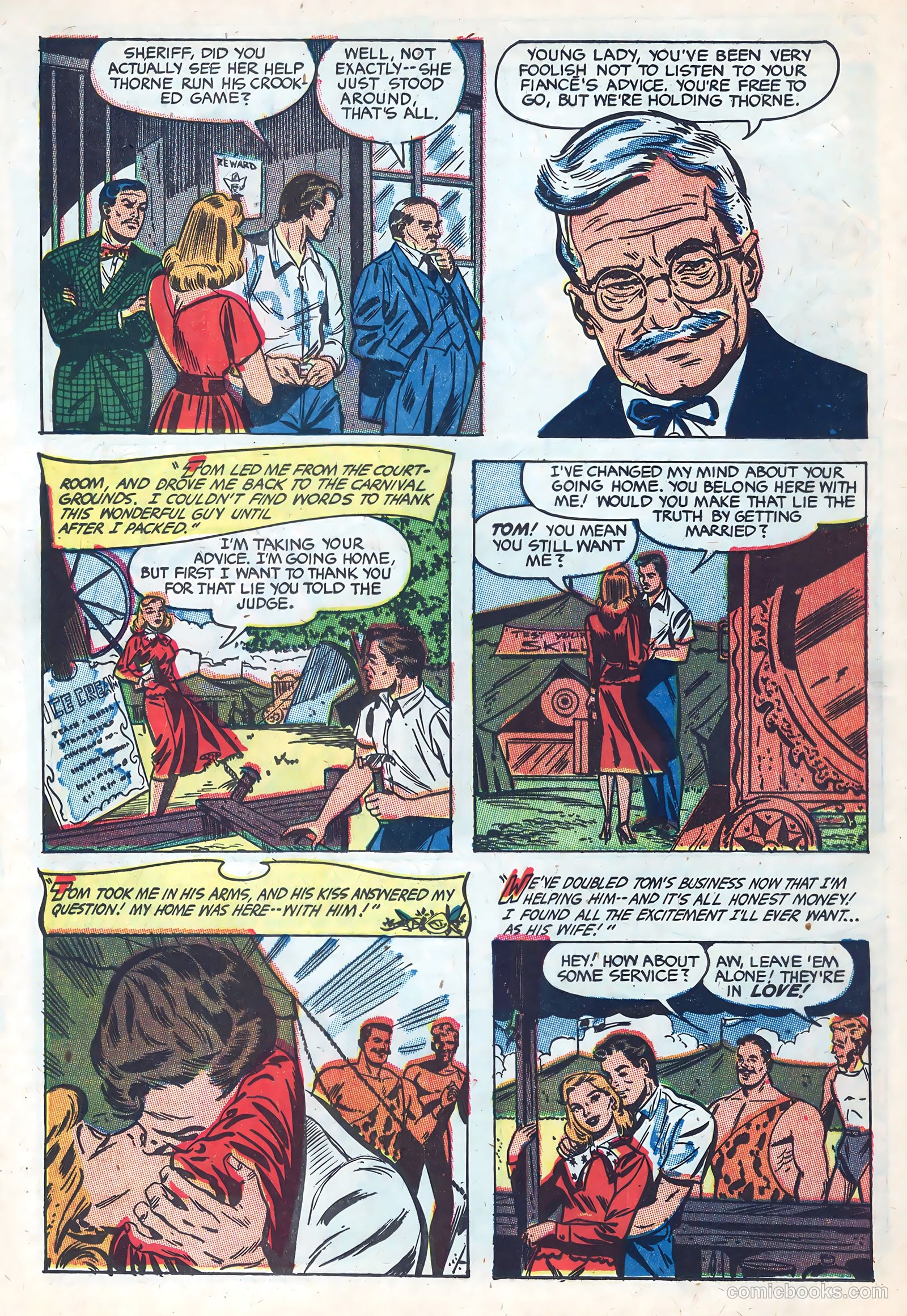 Teen-Age Temptations #2 (1953) — page 20 of 36