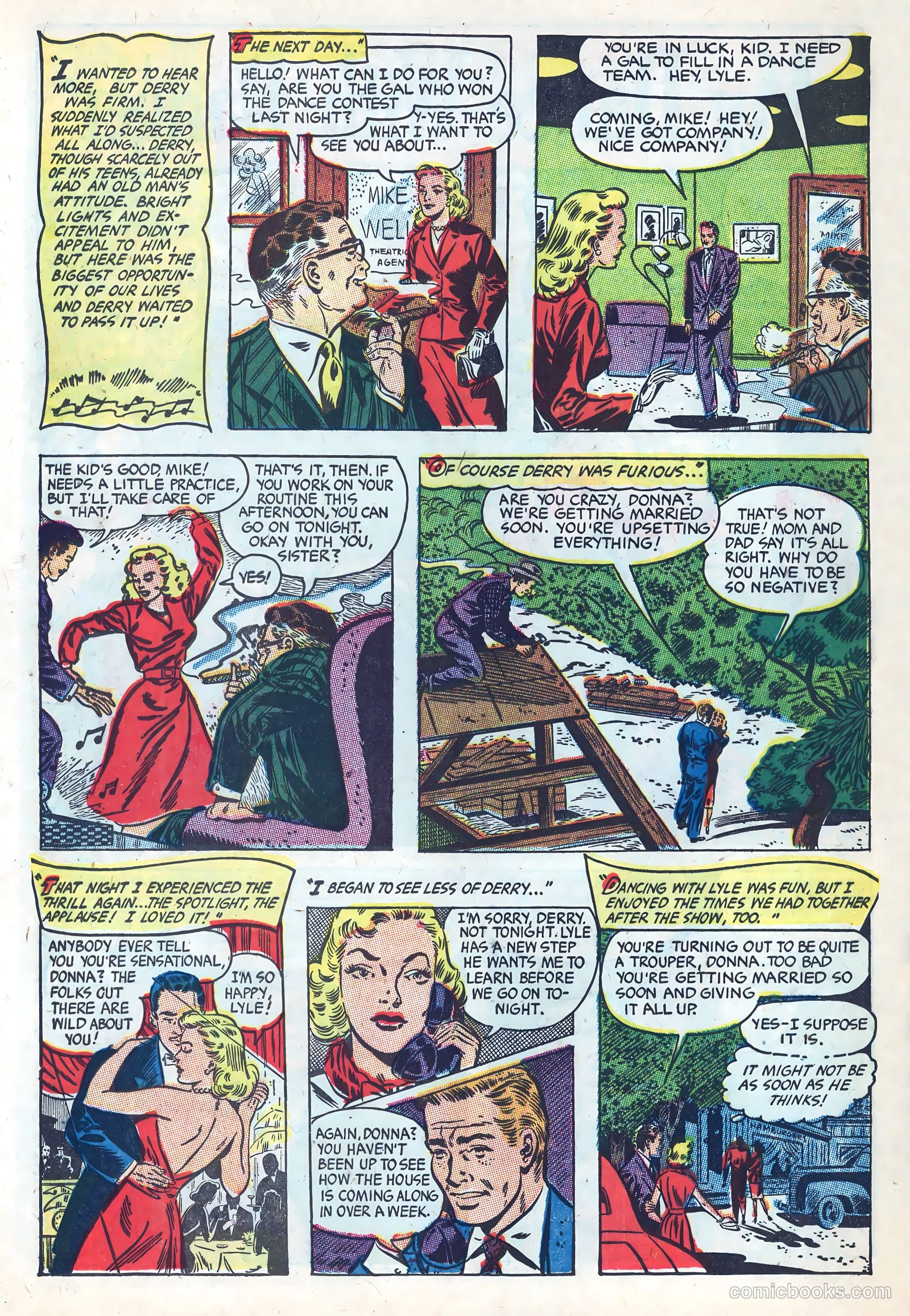 Teen-Age Temptations #2 (1953) — page 24 of 36